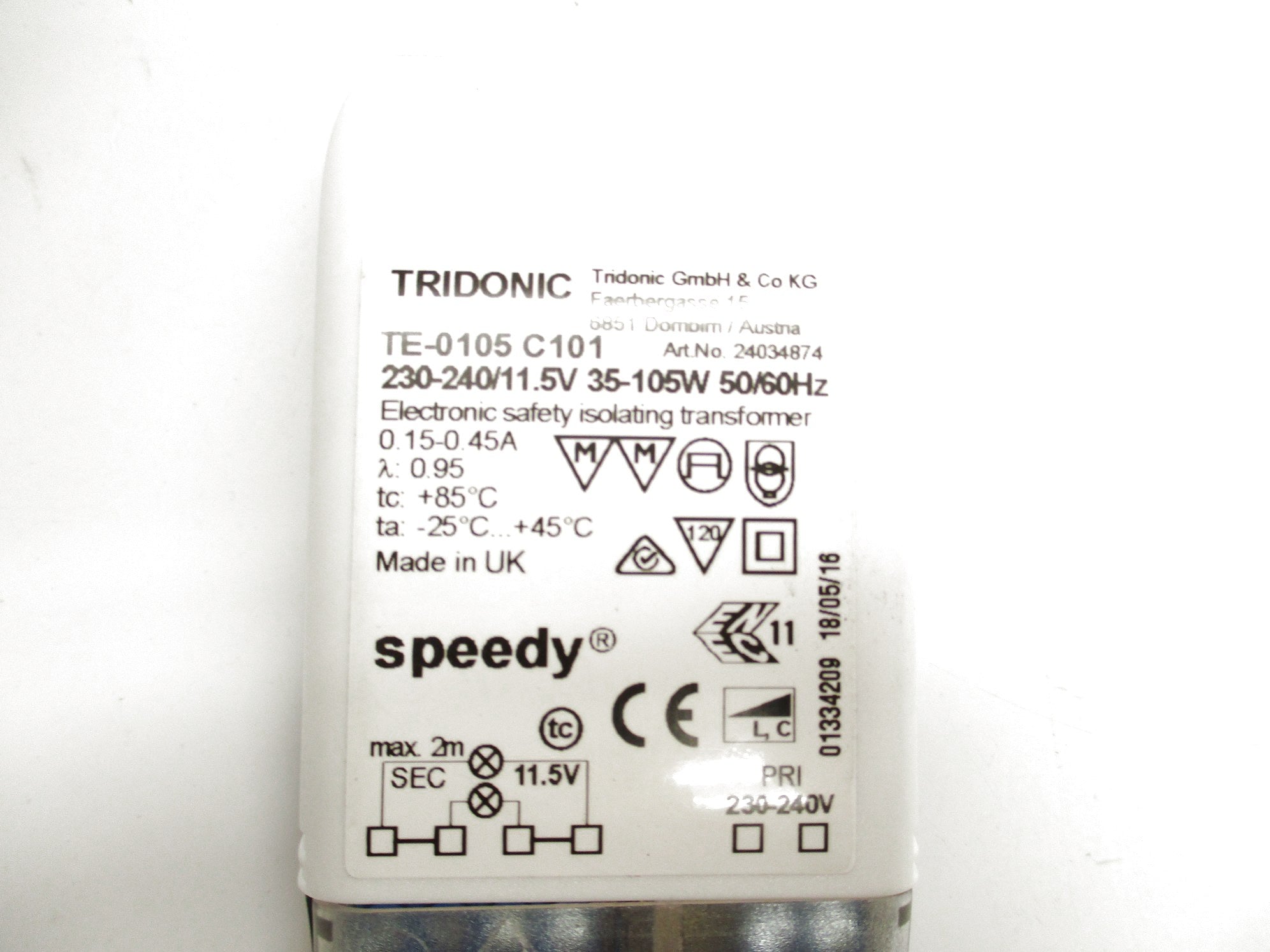 TRIDONIC TE-0105C101 NSNP