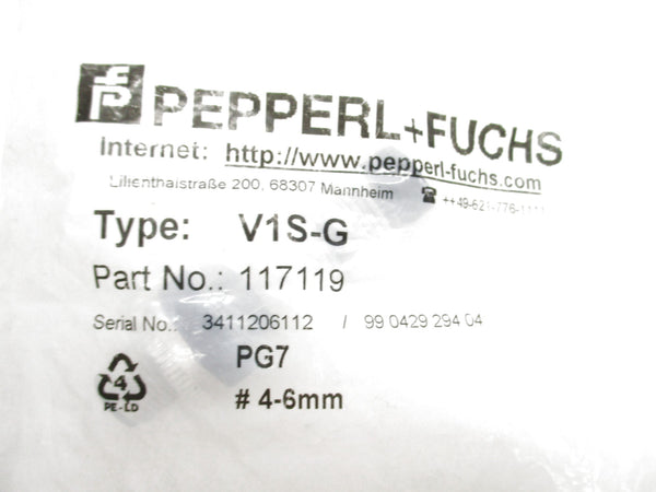 PEPPERL+FUCHS V1S-G NSMP