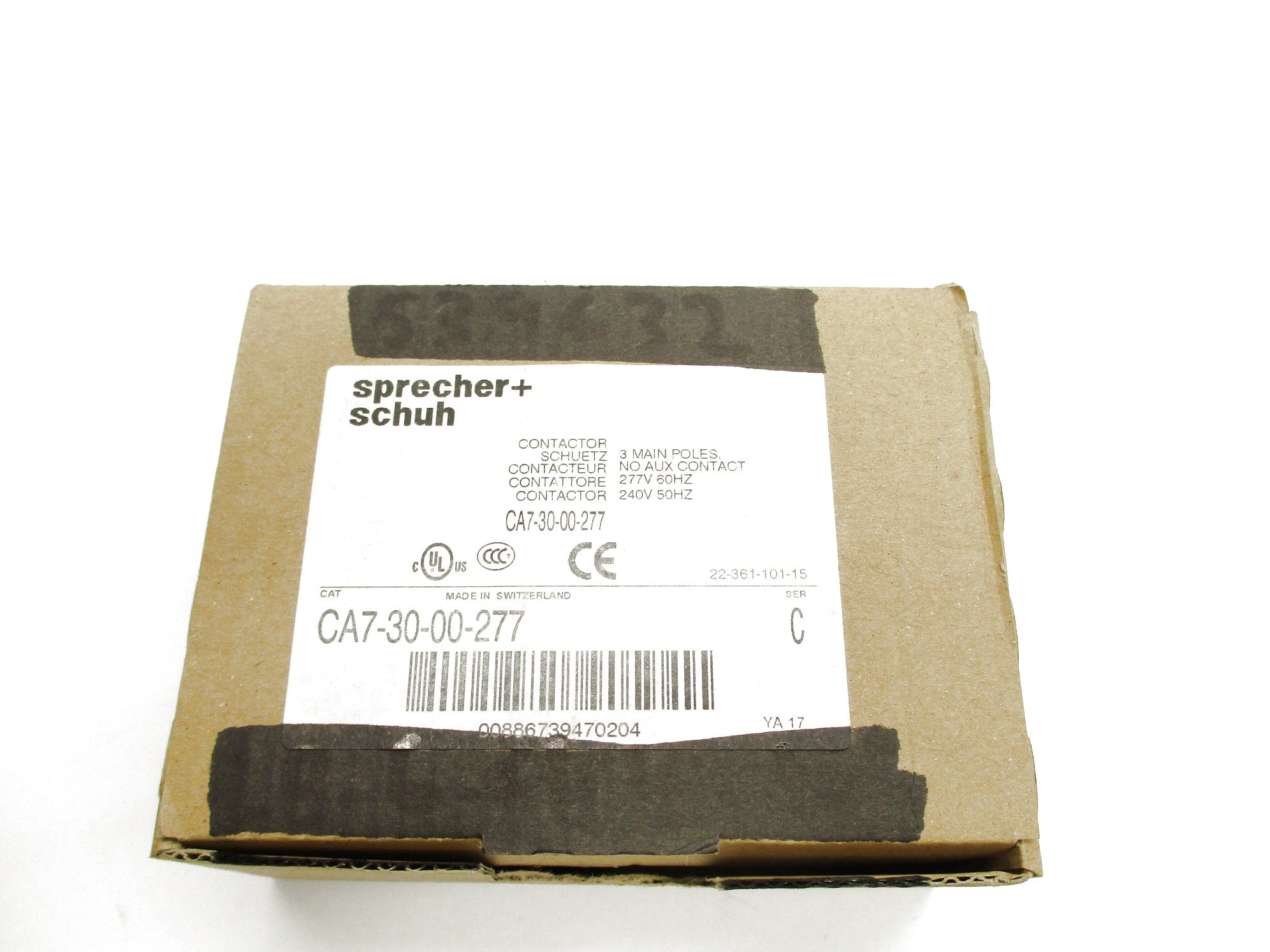 SPRECHER+SCHUH CA7-30-00-277 SER. C 240/277V NSMP