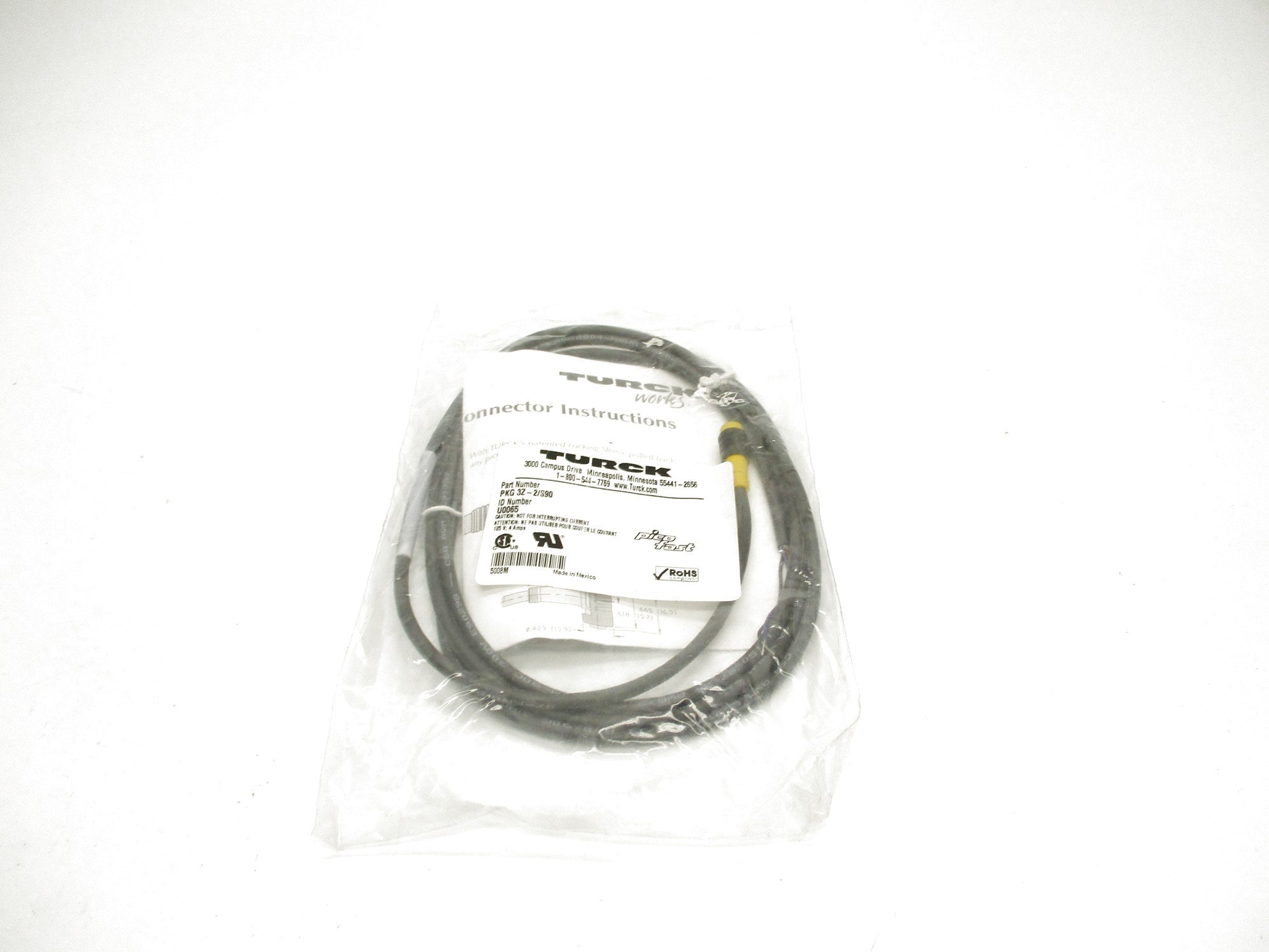TURCK PKG3Z-2/S90 U0065 125V 4A NSMP