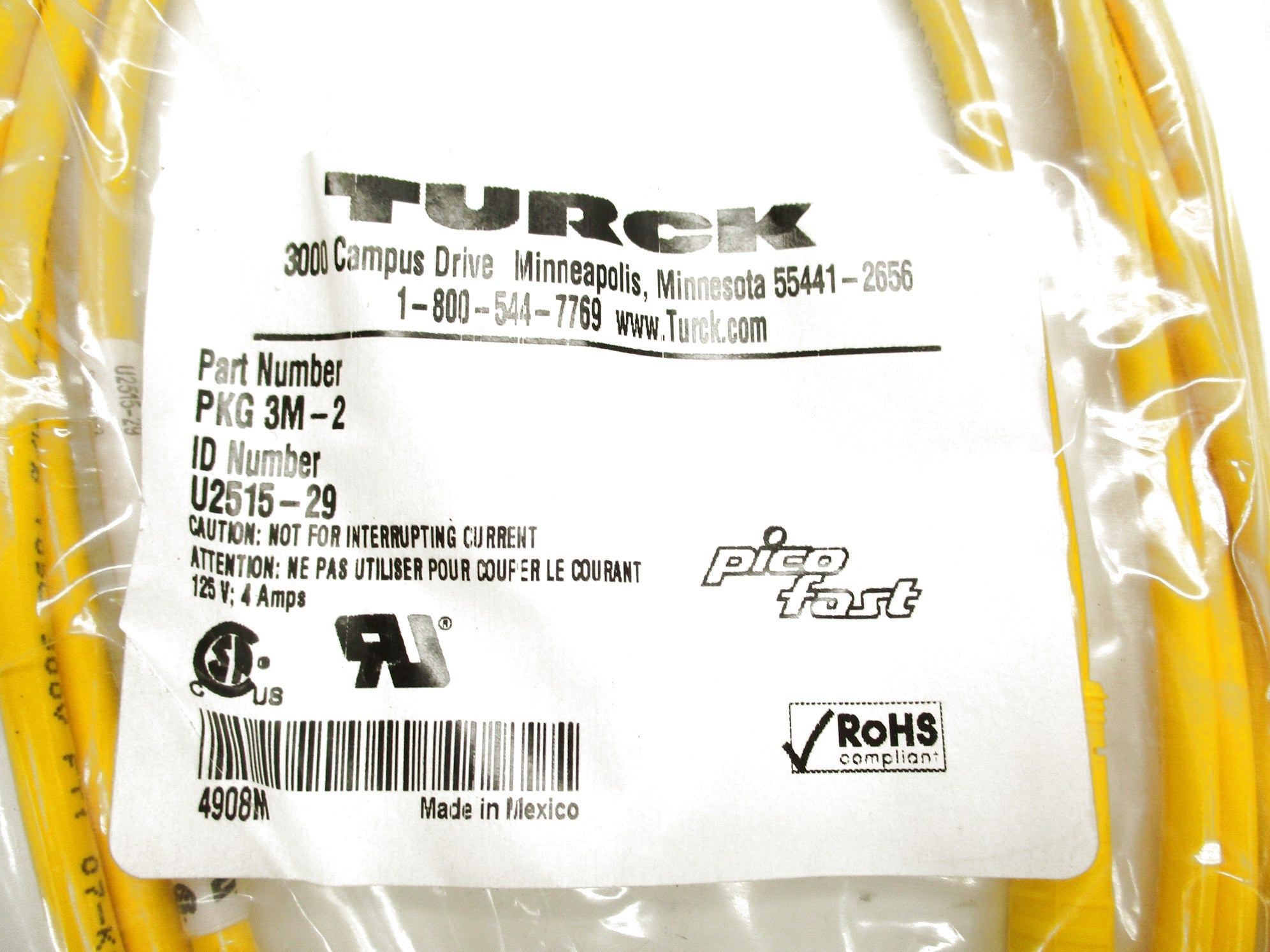 TURCK PKG3M-2 U2515-29 NSMP
