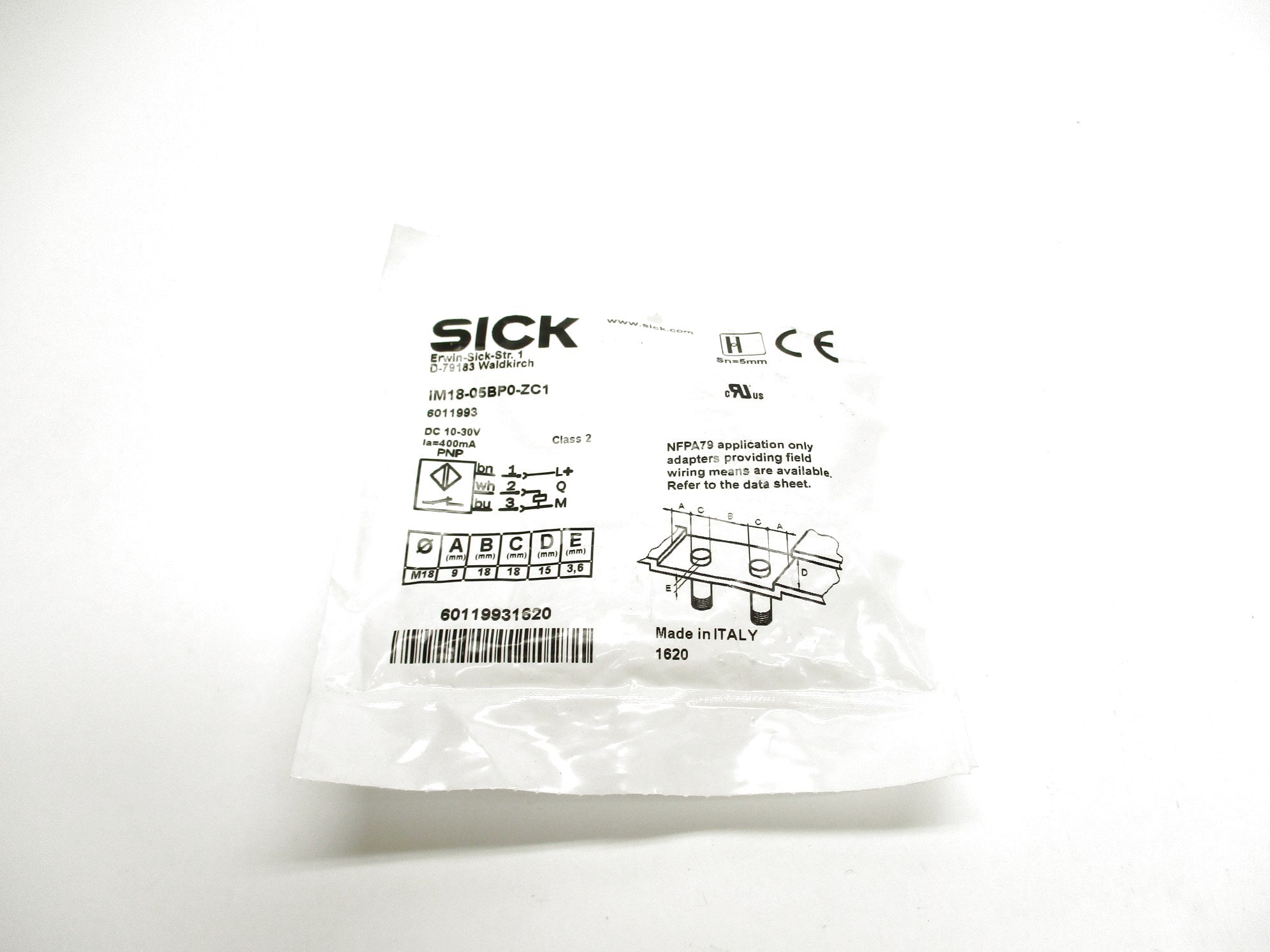 SICK IM18-05BP0-ZC1 NSMP