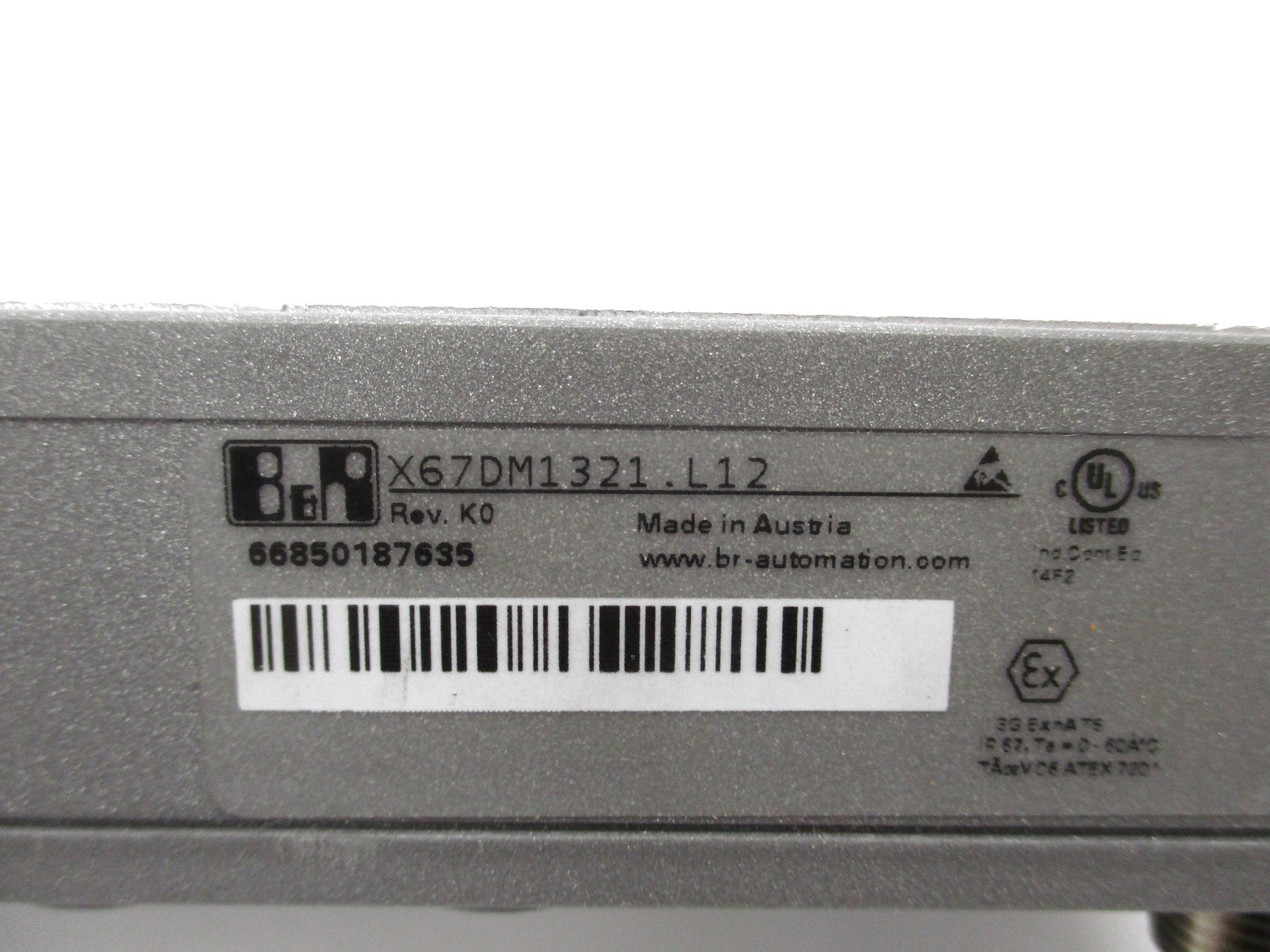 B&R X67DM1321.L12 NSMP