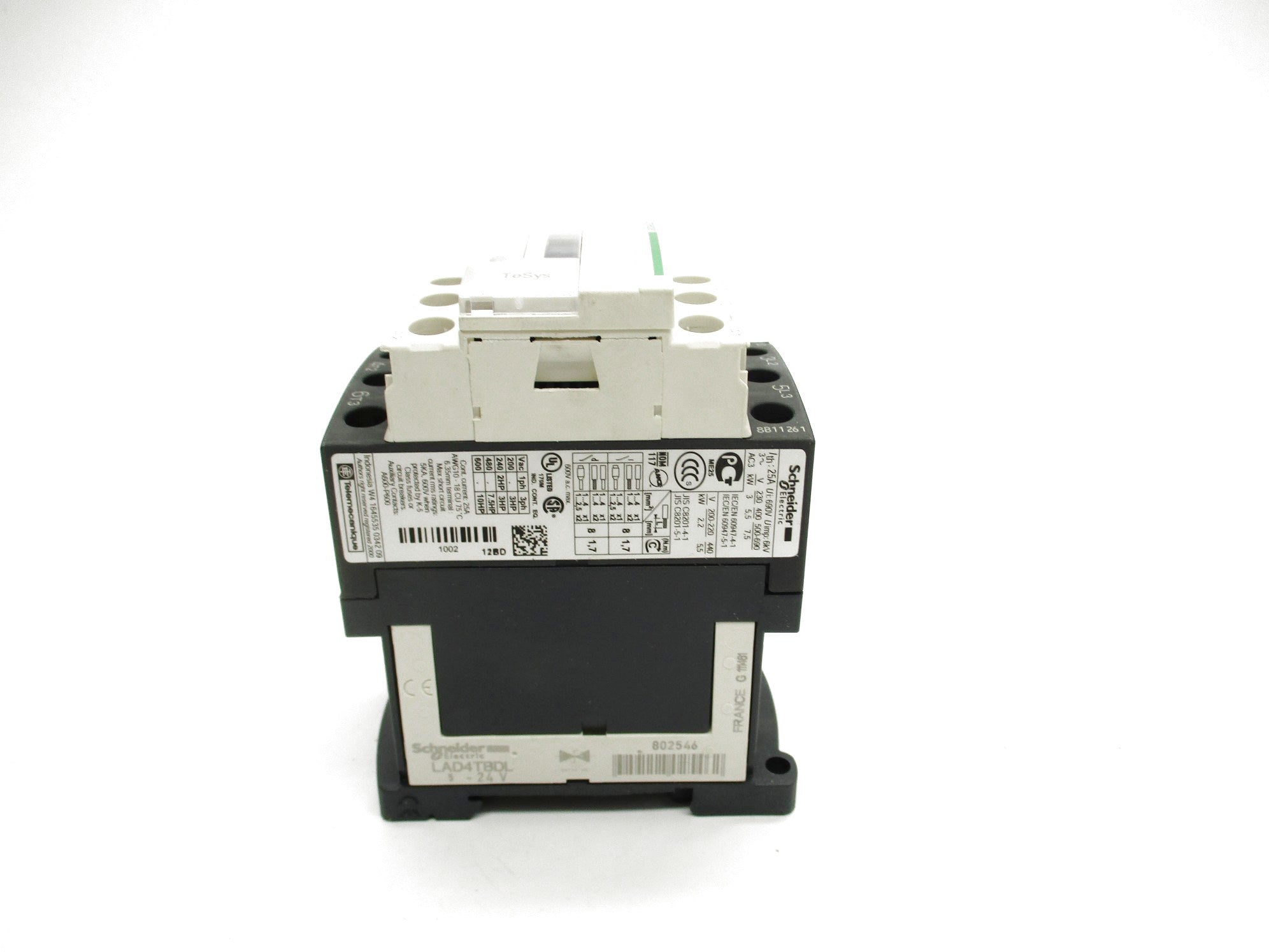 SCHNEIDER LC1D12BD 24VDC NSMP