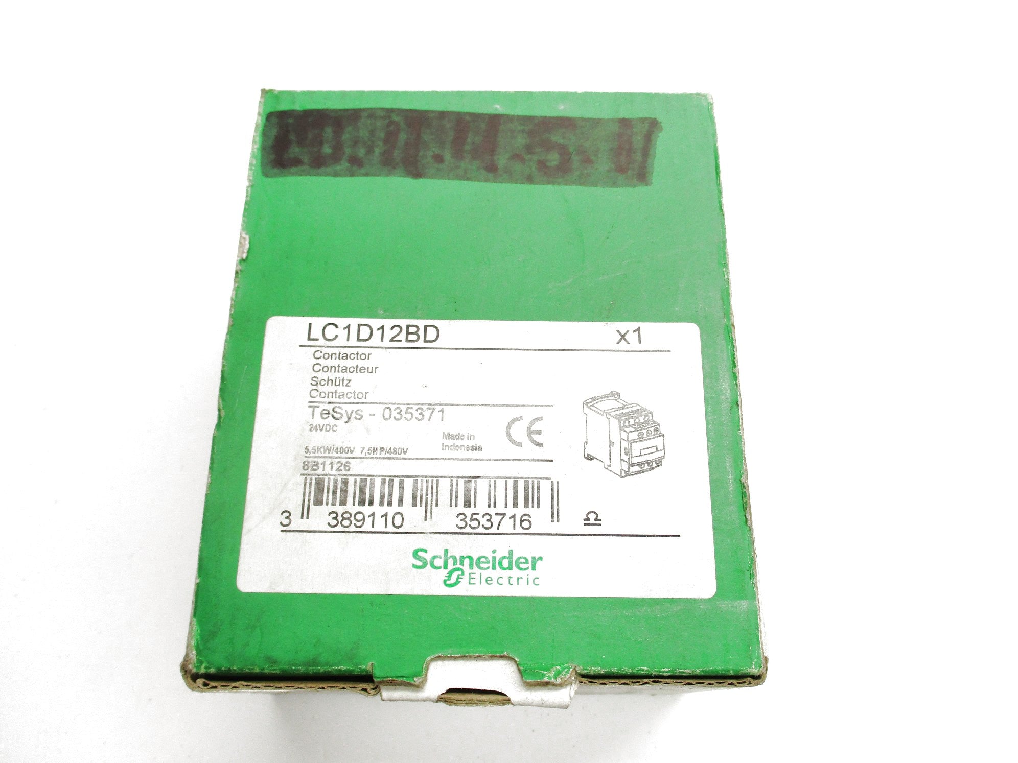 SCHNEIDER LC1D12BD 24VDC NSMP