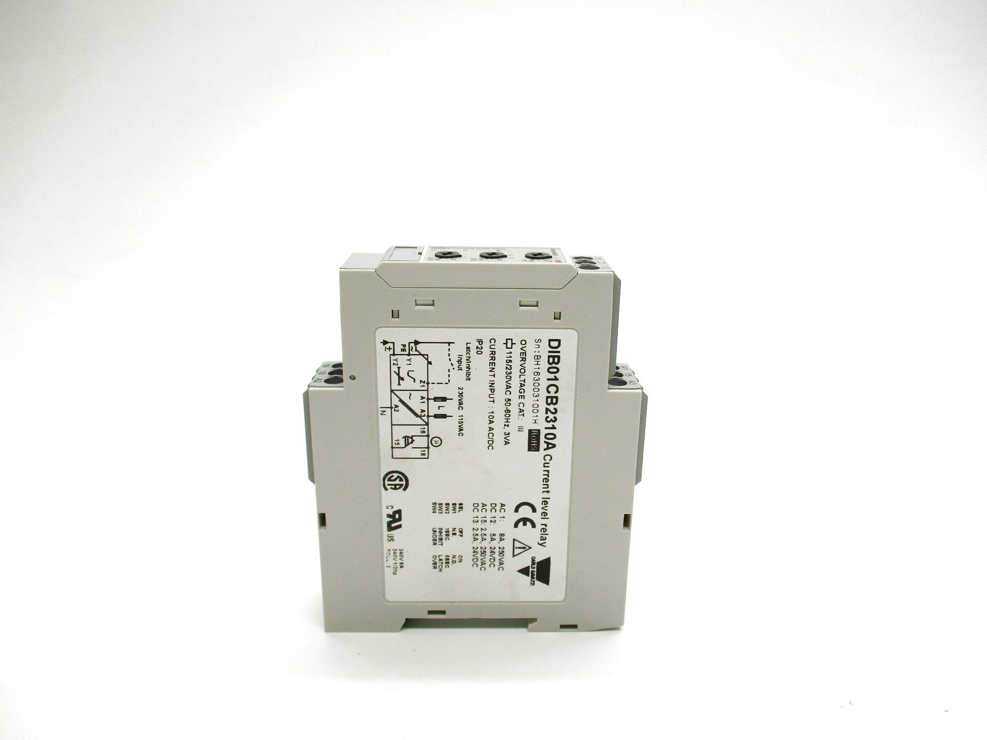 CARLO GAVAZZI DIB01CB2310A 115/230VAC 10A NSMP