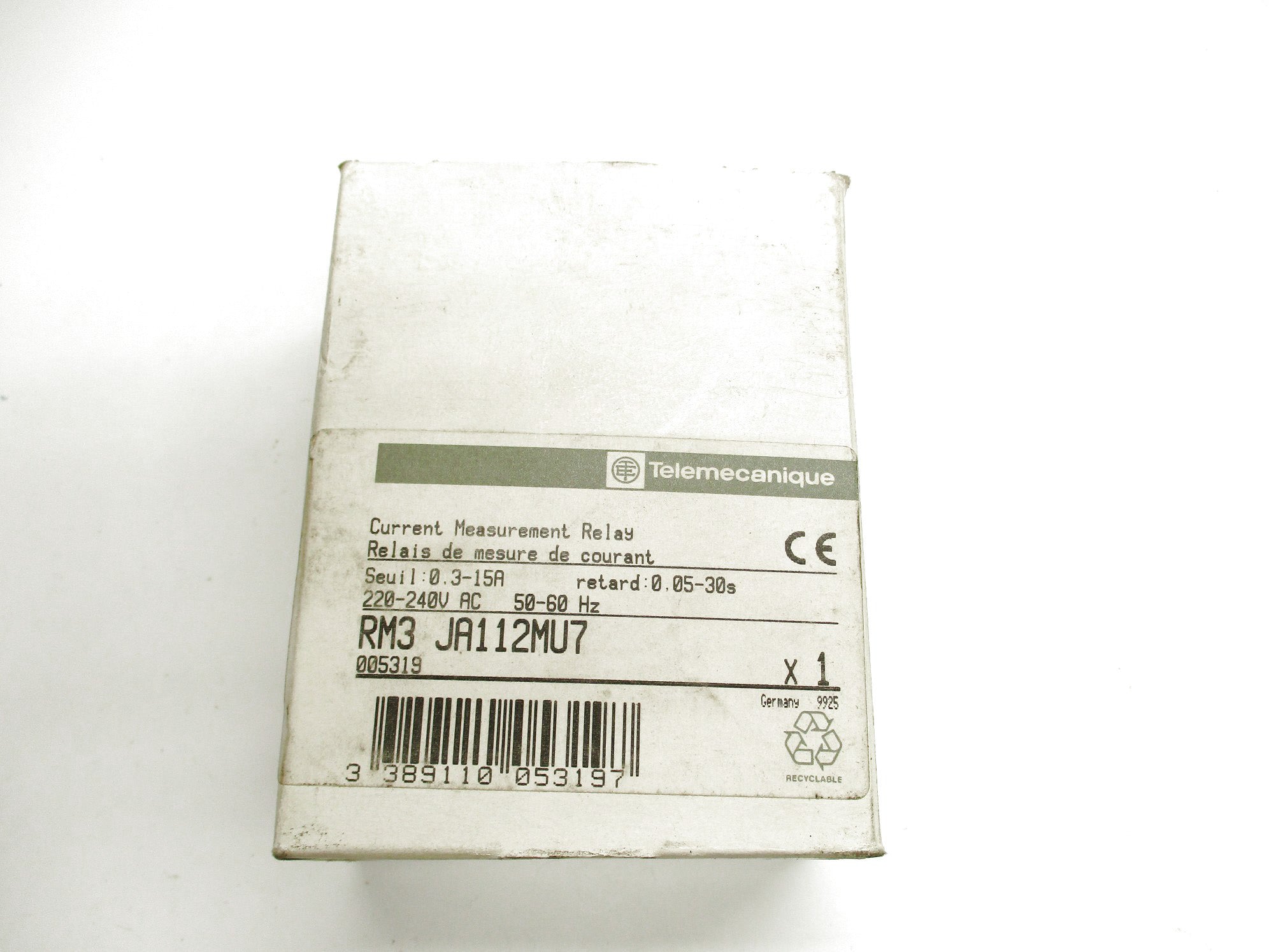 TELEMECANIQUE RM3JA112MU7 220-240VAC 0.3-15A NSMP