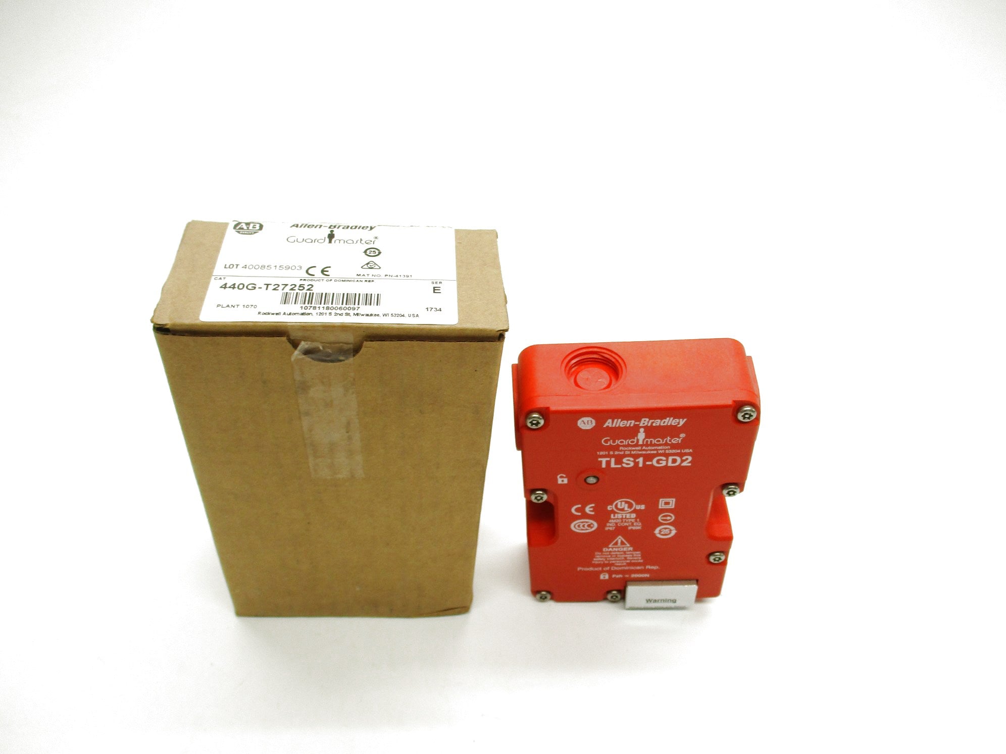 ALLEN BRADLEY 440G-T27252 SER. E (BR/WH) NSMP