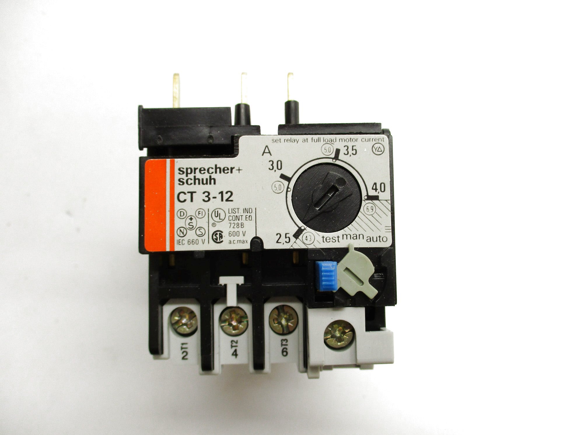 SPRECHER+SCHUH CT3-12 600V 2.5-4.0A NSMP
