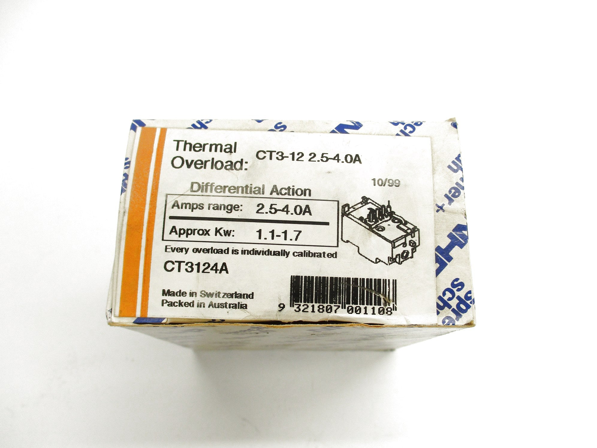 SPRECHER+SCHUH CT3-12 600V 2.5-4.0A NSMP