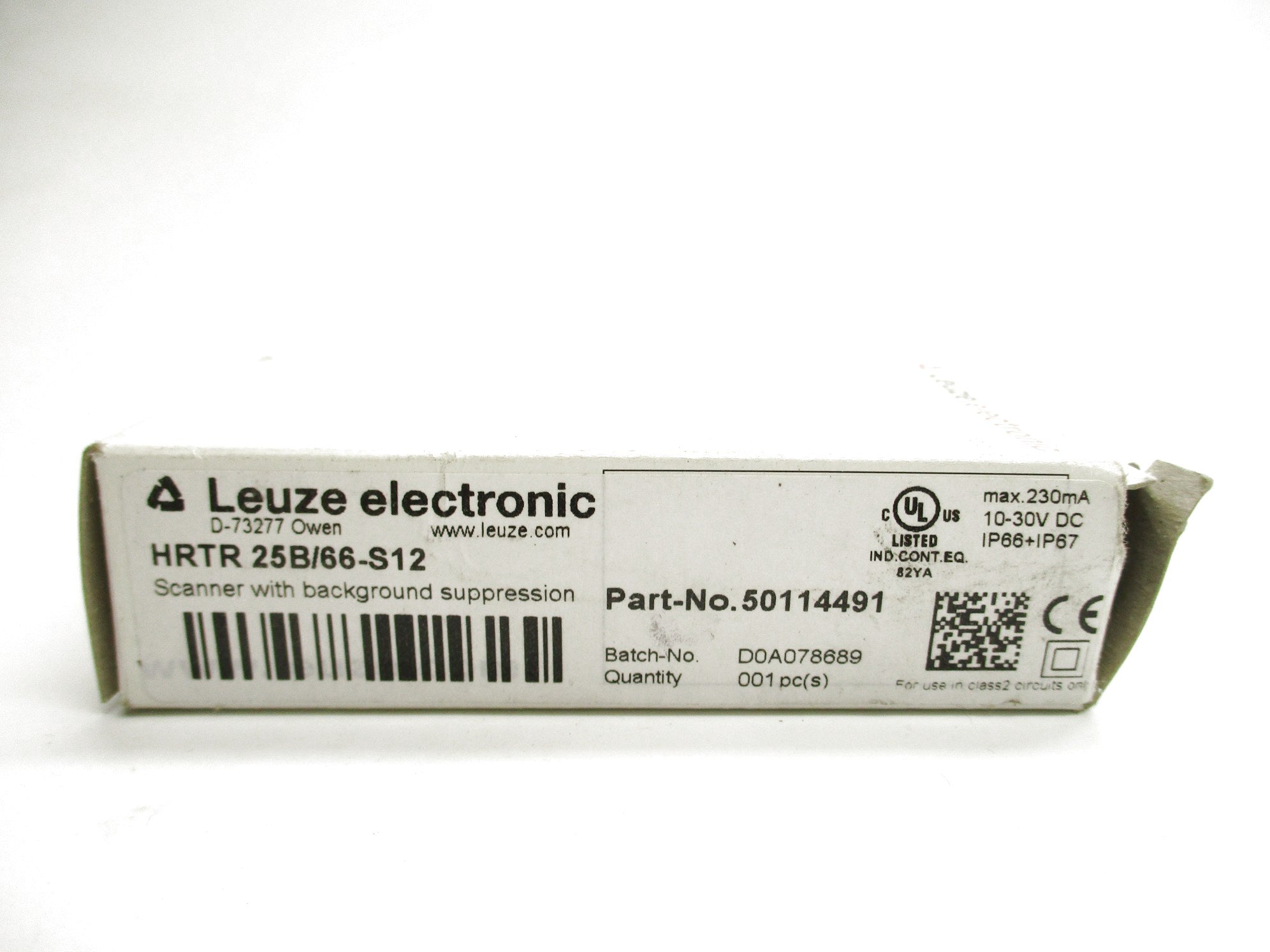 LEUZE ELECTRONIC HRTR25B/66-S12 NSMP