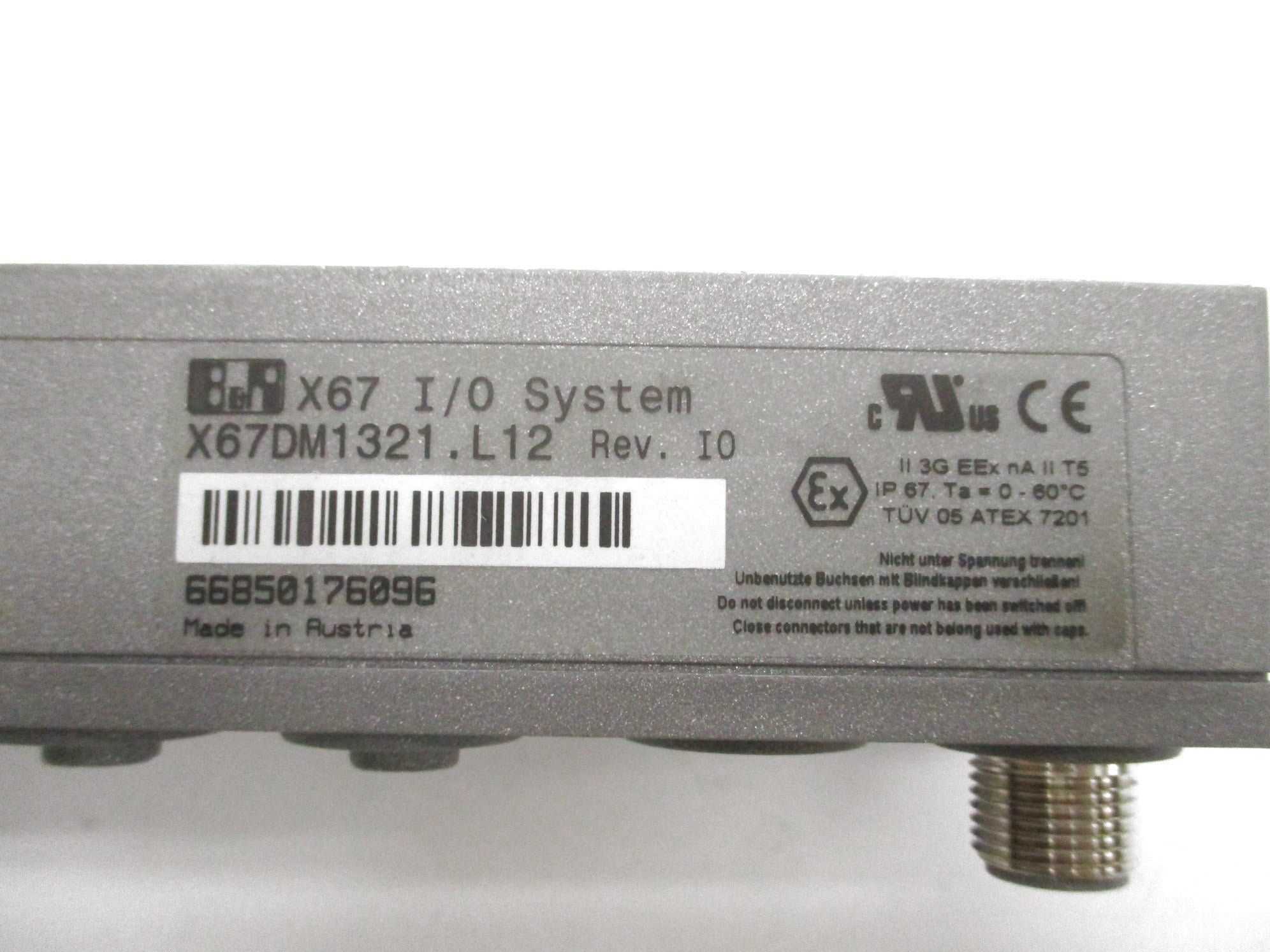 B&R X67DM1321.L12 UNMP