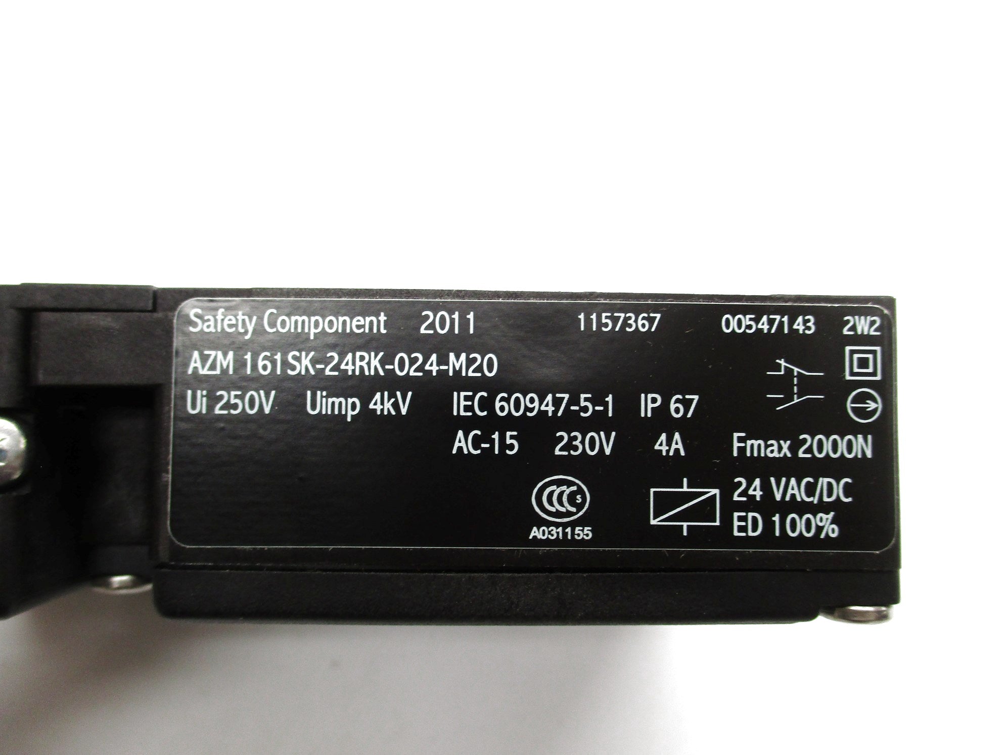 SCHMERSAL AZM161SK-24RK-024-M20 NSNP