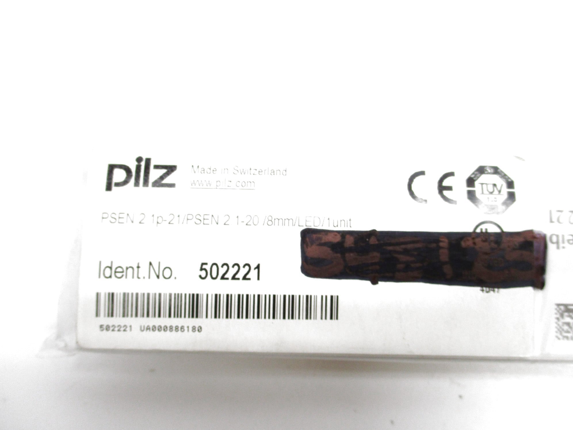 PILZ PSEN2.1P-21/PSEN2.1-20/8MM/LED/1UNIT NSMP