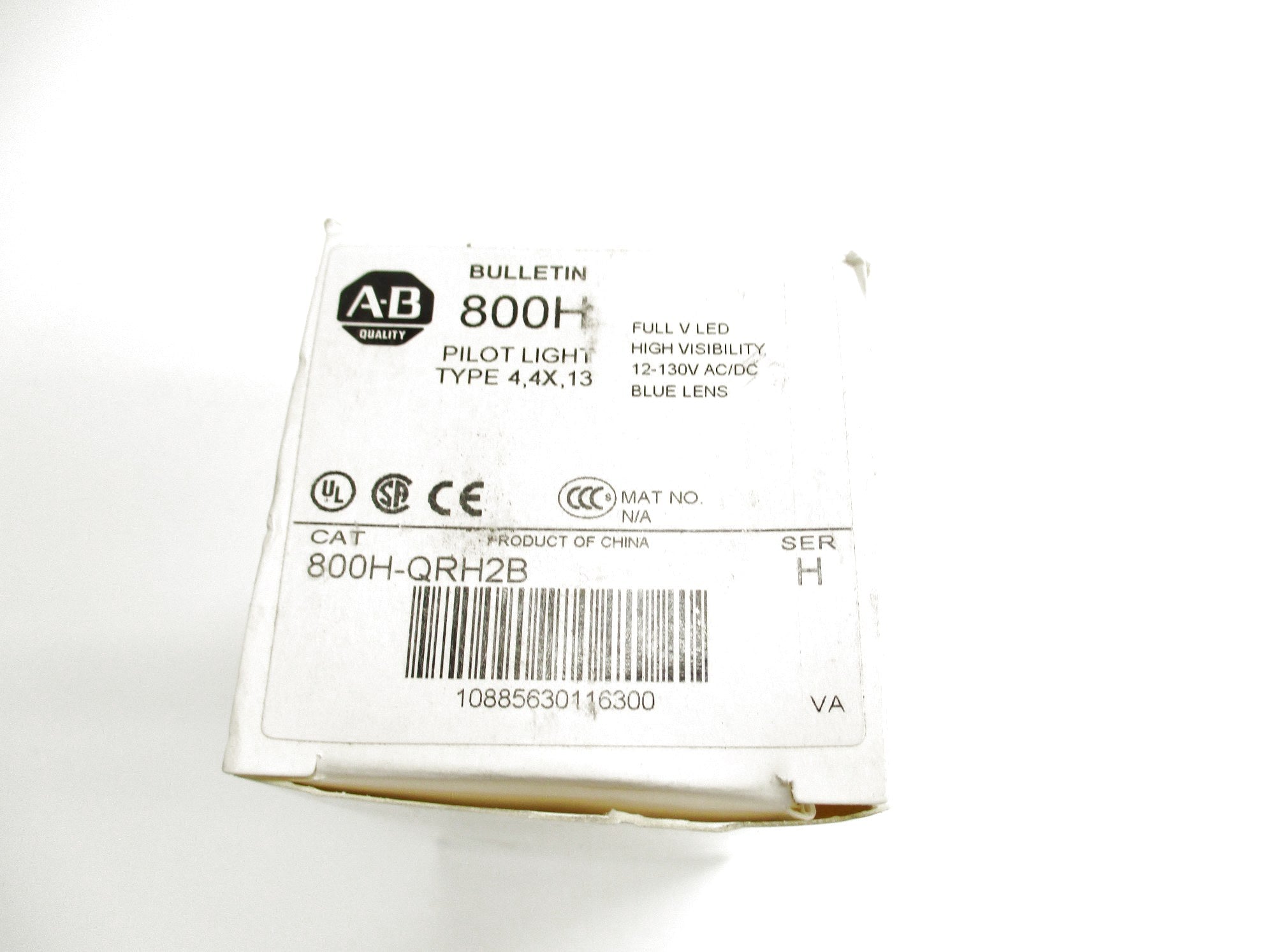 ALLEN BRADLEY 800H-QRH2B SER. H (WH) NSMP