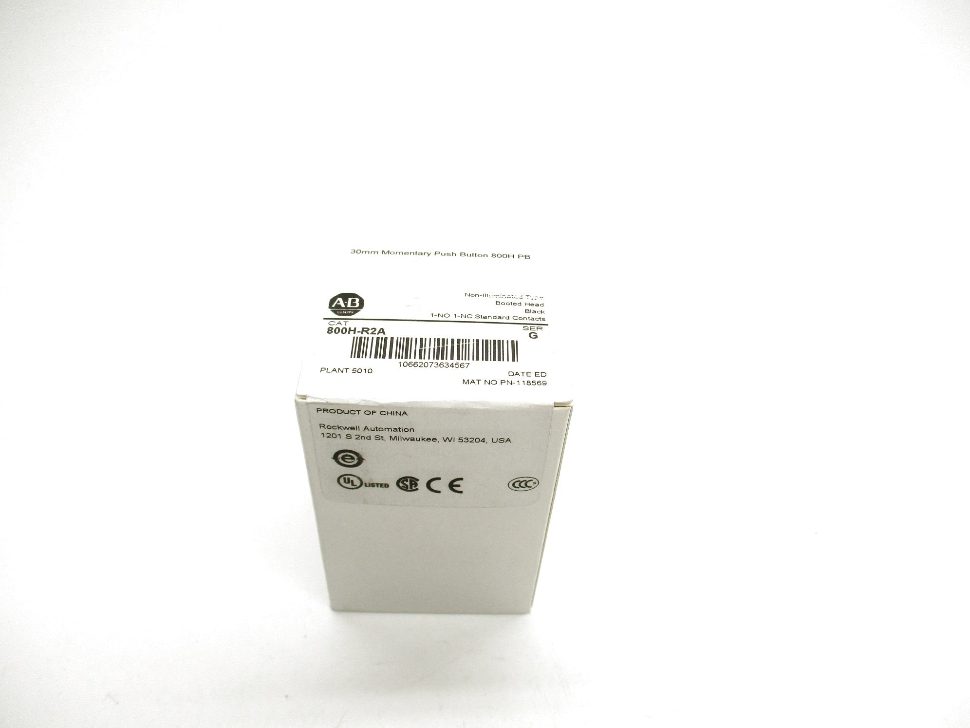 INDUSTRIAL SPARE PART 800H-R2A SER. G (WH) NSFS