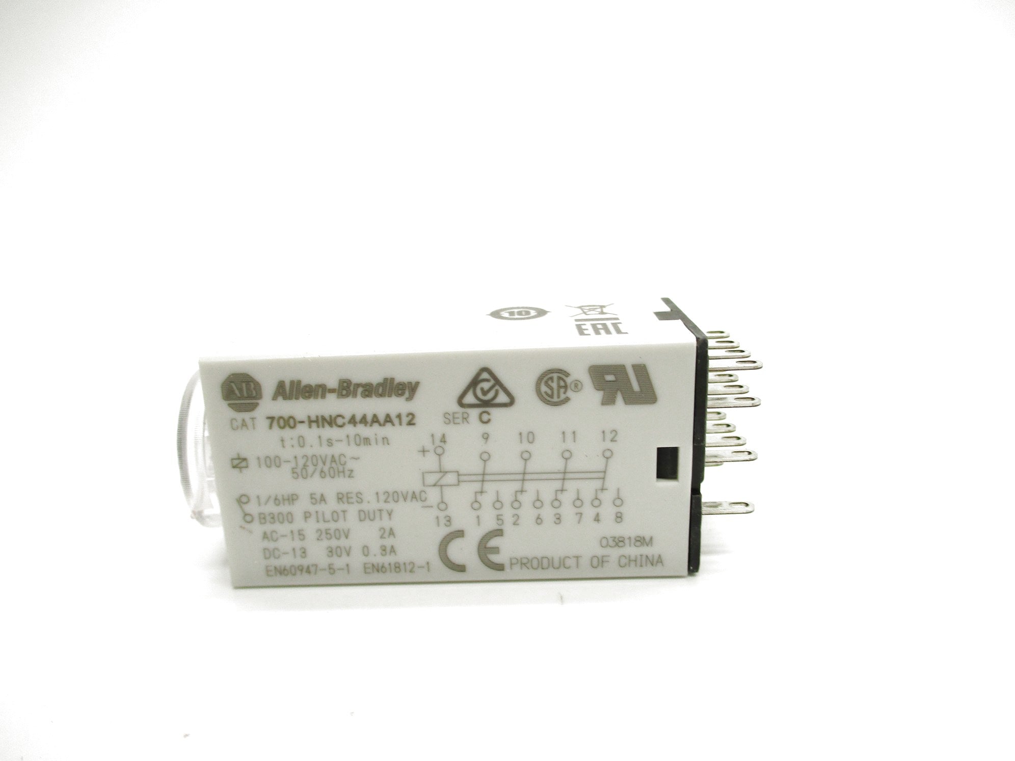 ALLEN BRADLEY 700-HNC44AA12 SER. C (WH) NSMP