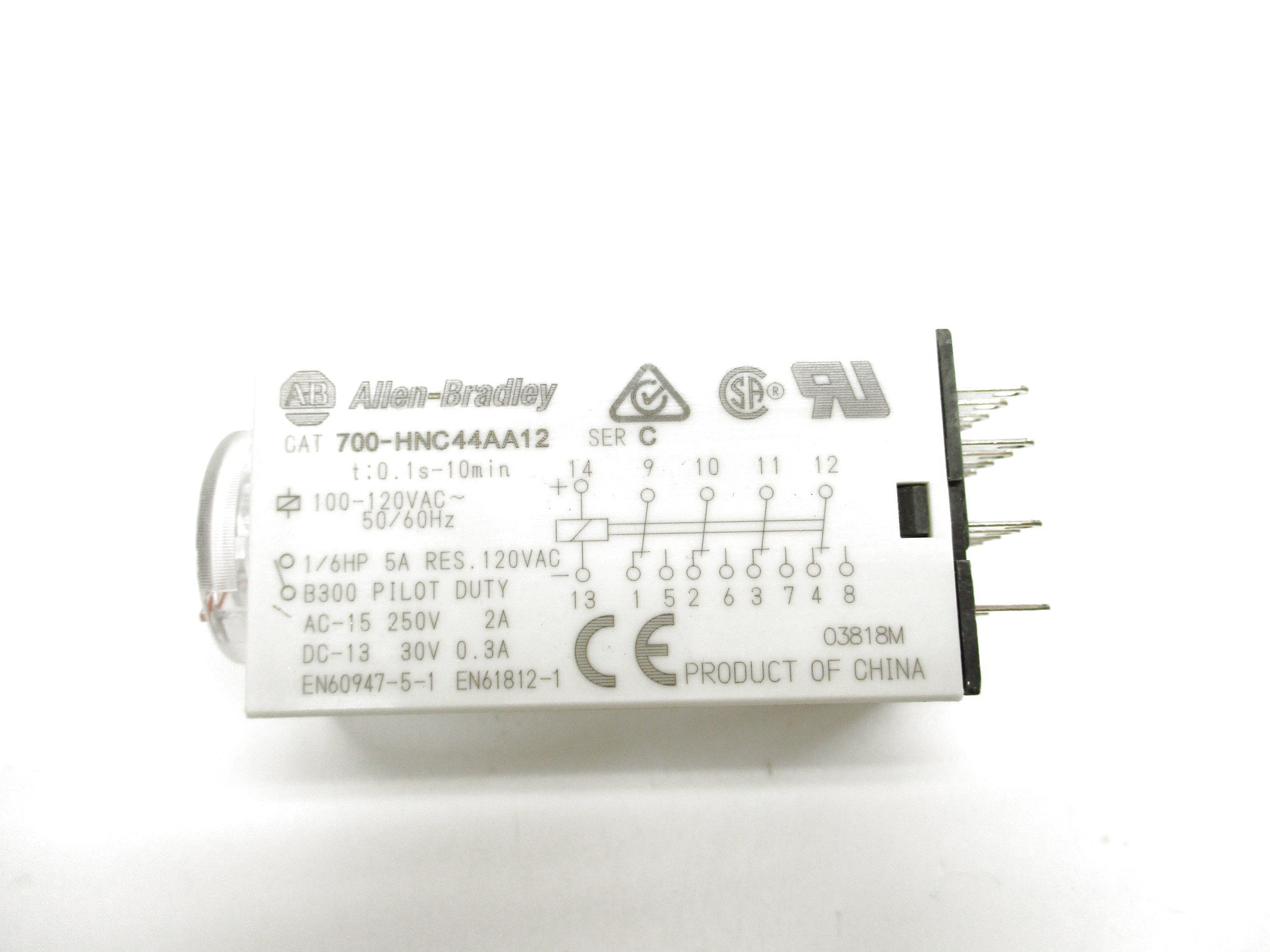 ALLEN BRADLEY 700-HNC44AA12 SER. C (WH) NSMP