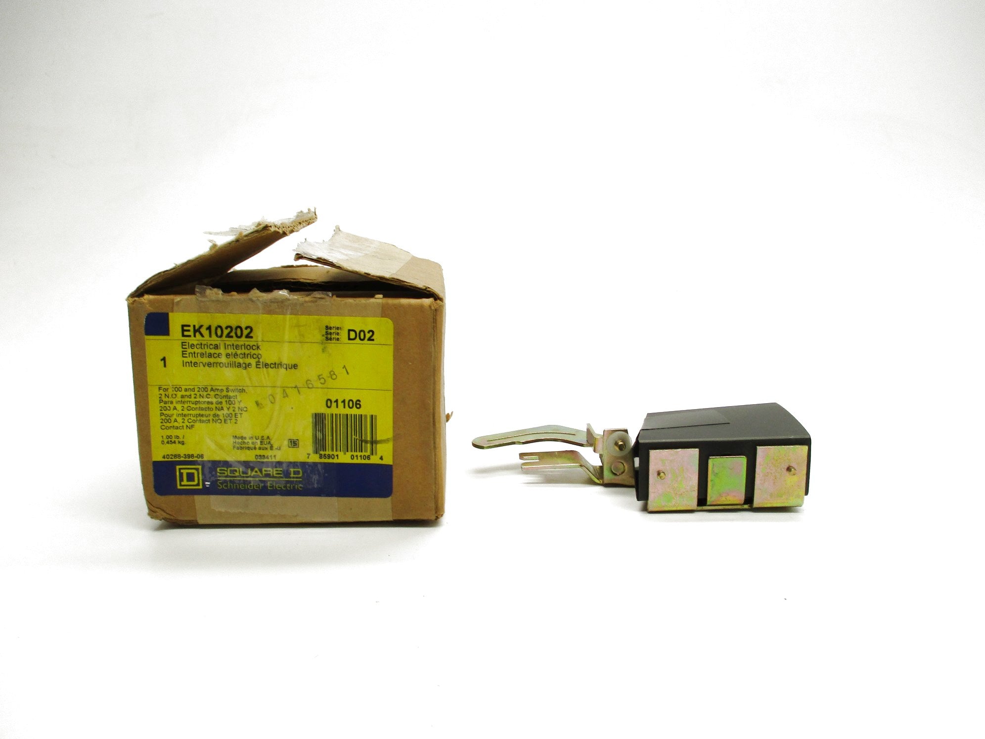 SQUARE D EK10202 SER. D02 NSMP