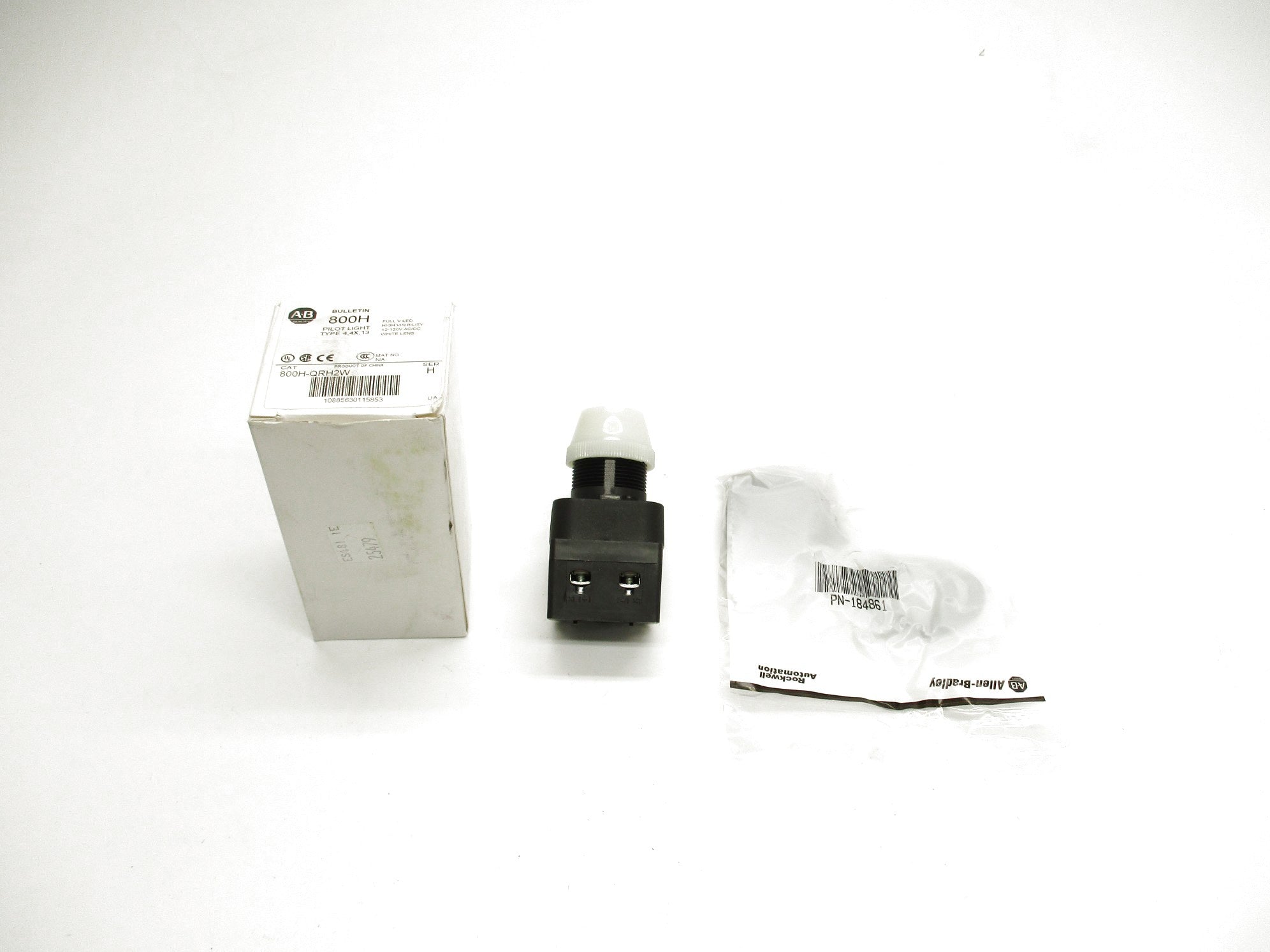 ALLEN BRADLEY 800H-QRH2W SER. H (WH) NSMP