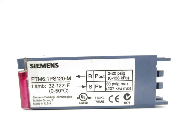 SIEMENS PTM6.1PS120-M UNMP