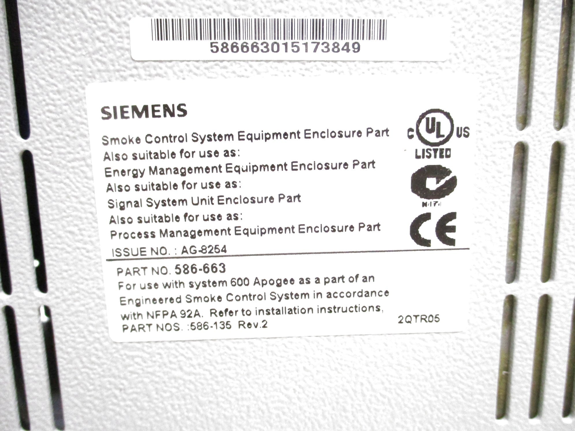 SIEMENS 545-950 586-663 UNMP