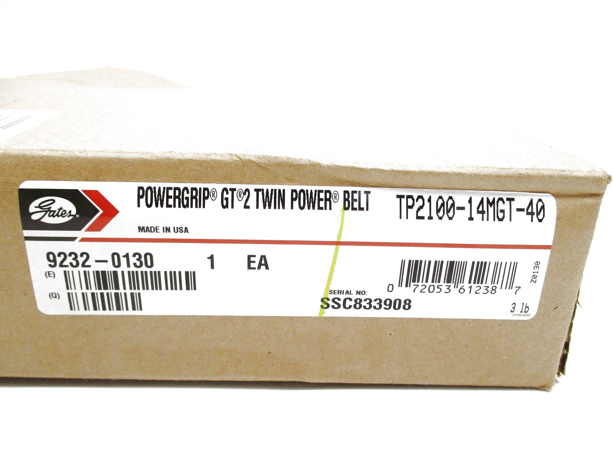 GATES TP2100-14MGT-40 9232-0130 NSFS