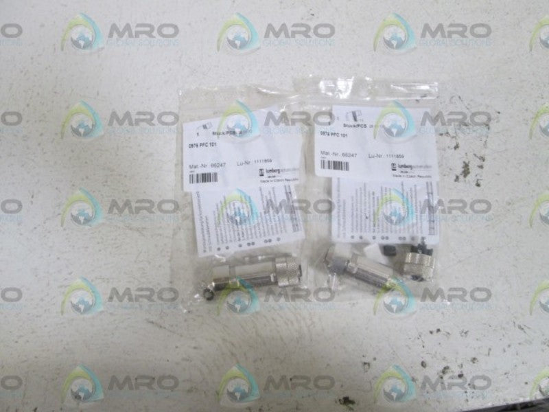 LOT OF 2 LUMBERG CONNECTOR 0976 PFC 101 *NEW IN BAG*
