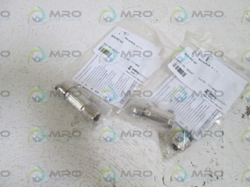 LOT OF 2 LUMBERG CONNECTOR 0976 PFC 101 *NEW IN BAG*