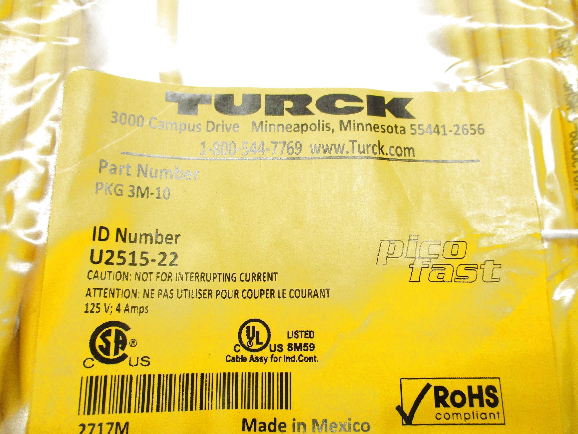 TURCK PKG3M-10 NSMP