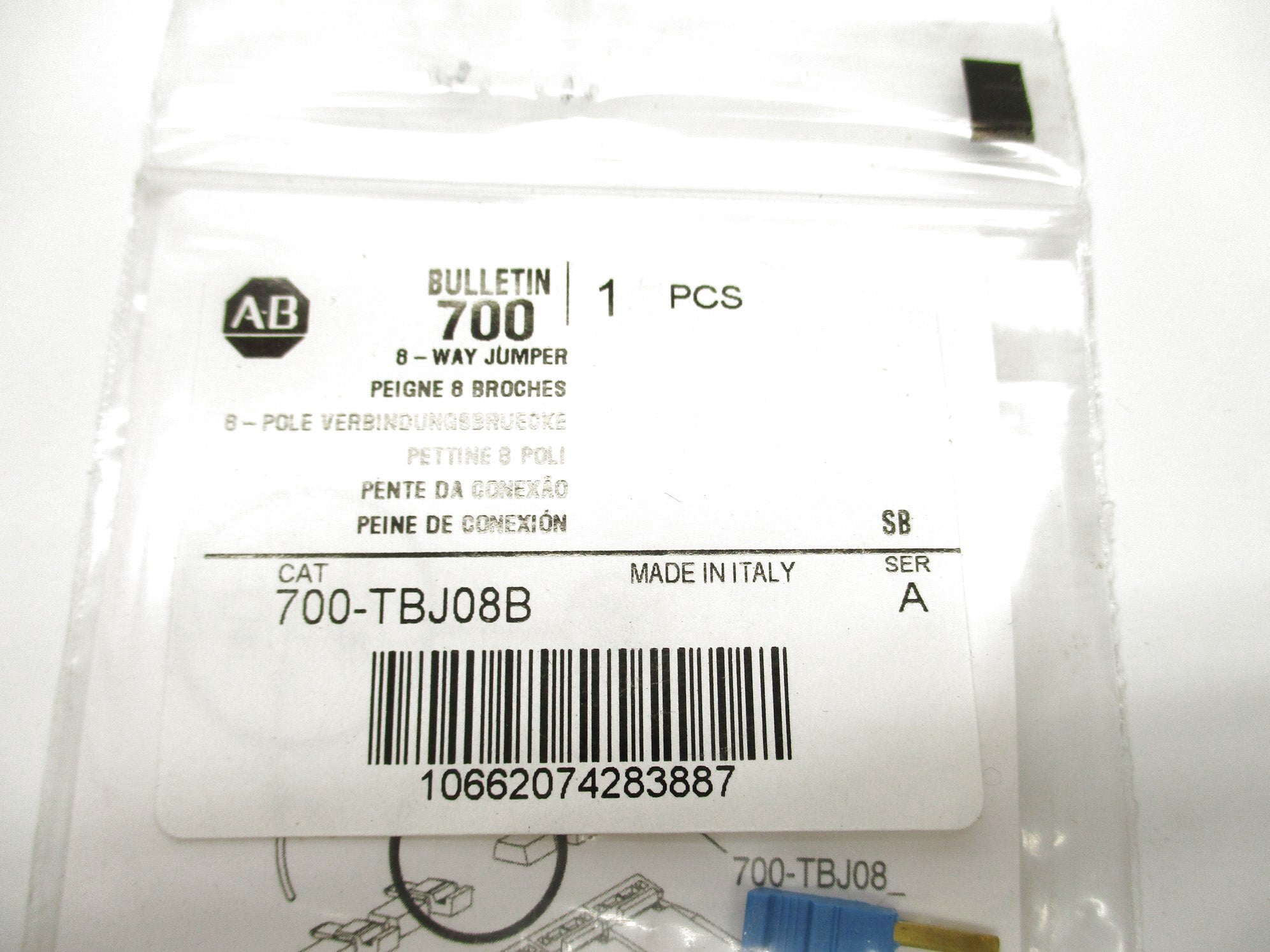 INDUSTRIAL SPARE PART 700-TBJ08B SER. A (WH) NSMP