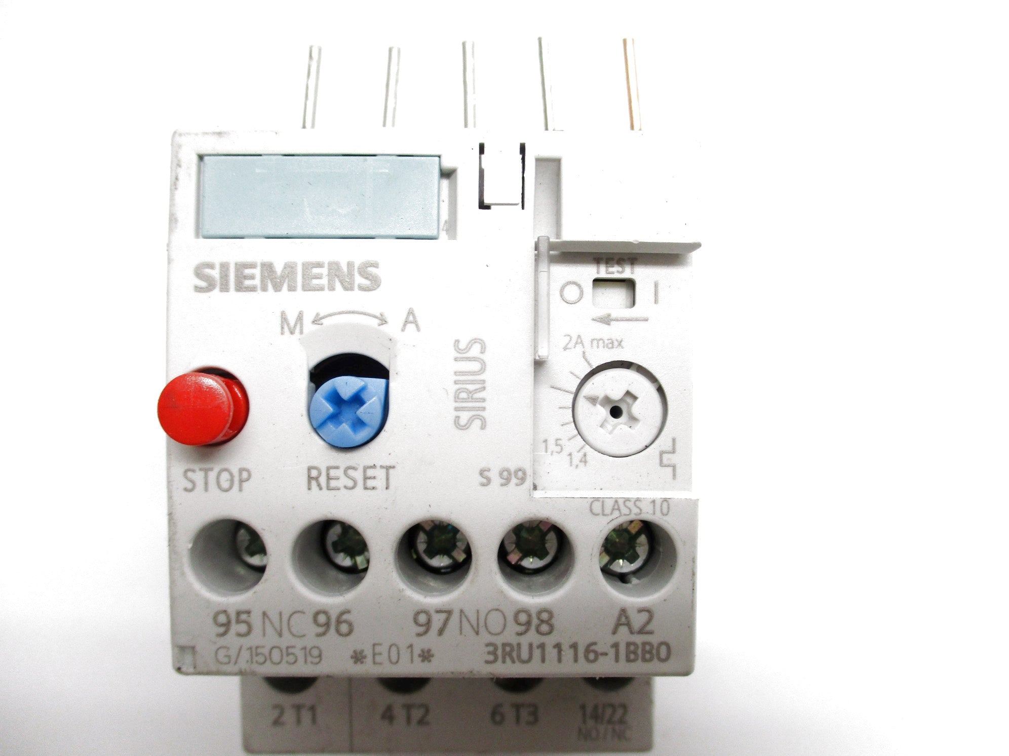 SIEMENS 3RU1116-1BB0 1.4-2A UNMP