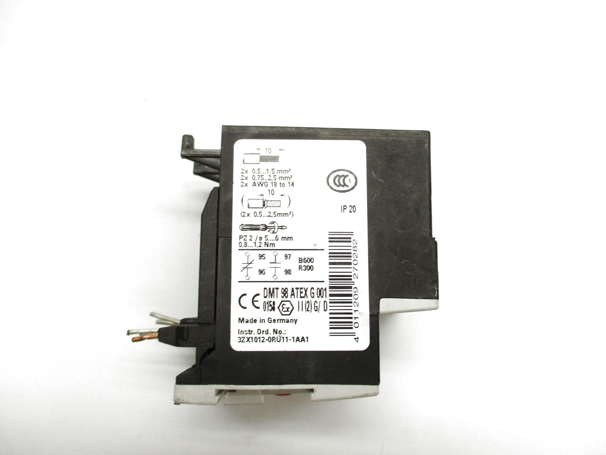 SIEMENS 3RU1116-0HB0 0.55-0.8A UNMP
