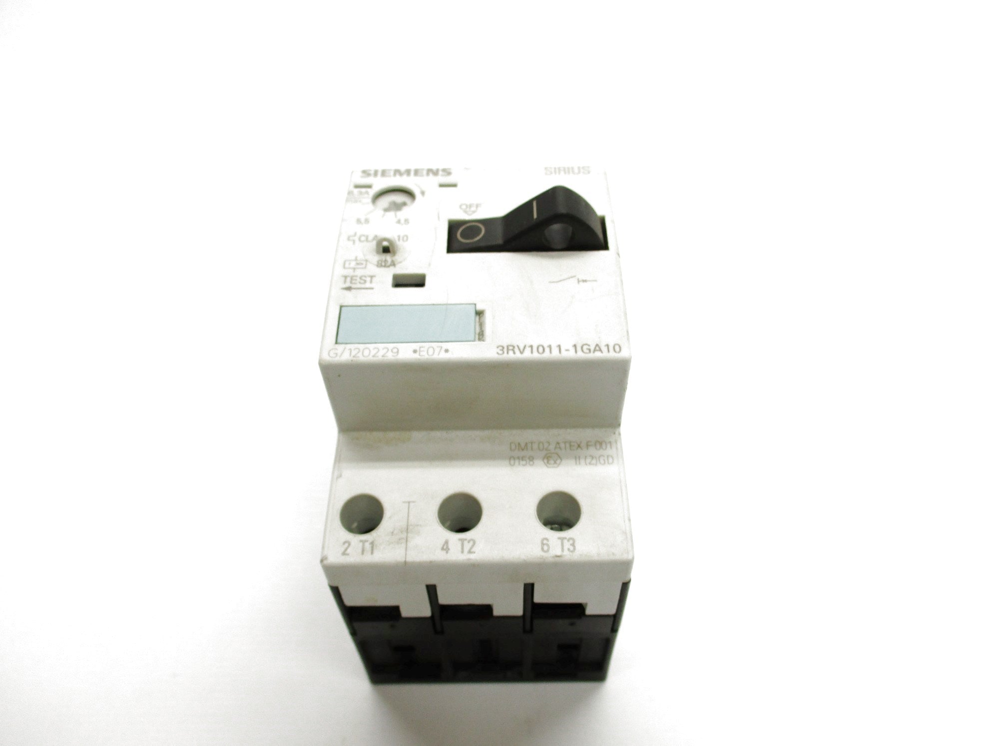 SIEMENS 3RV1011-1GA10 4.5-6.3A 690V UNMP