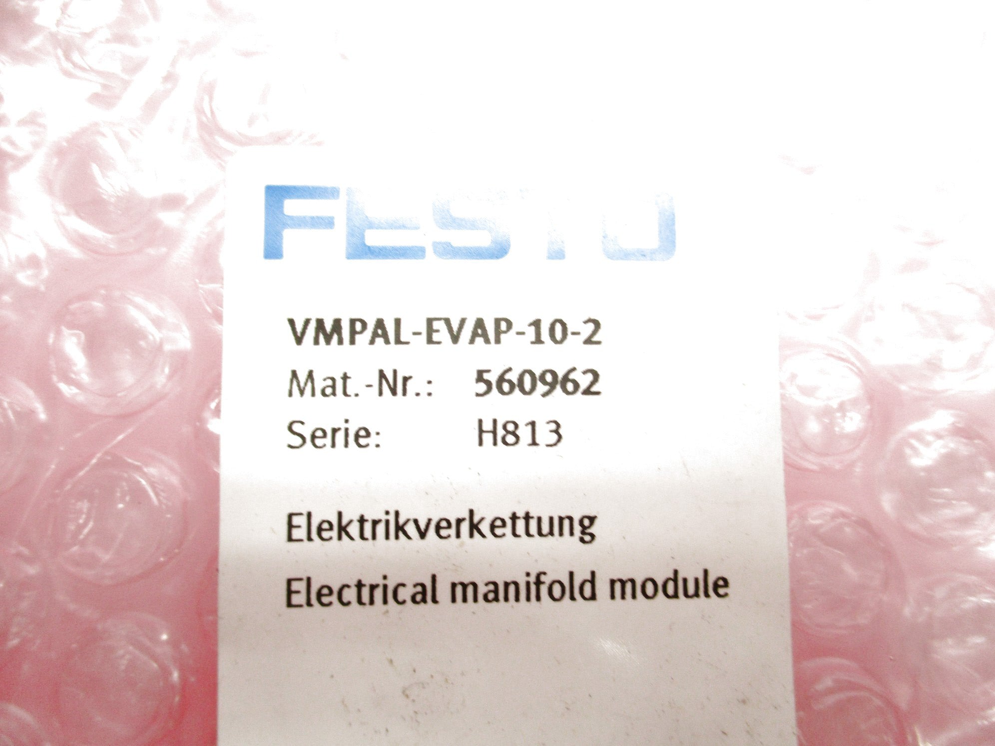 FESTO VMPAL-EVAP-10-2 NSMP