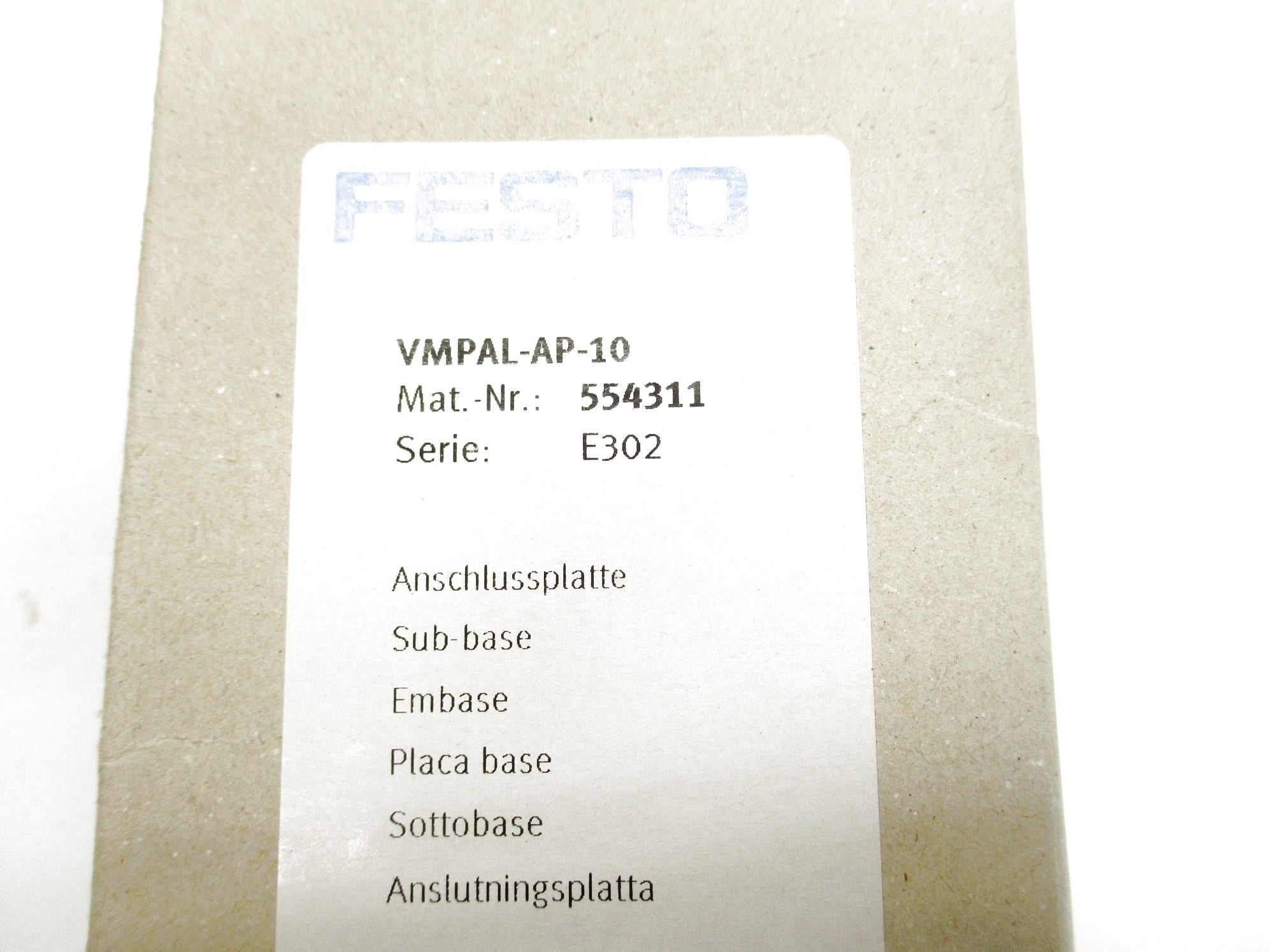 FESTO VMPAL-AP-10 NSMP