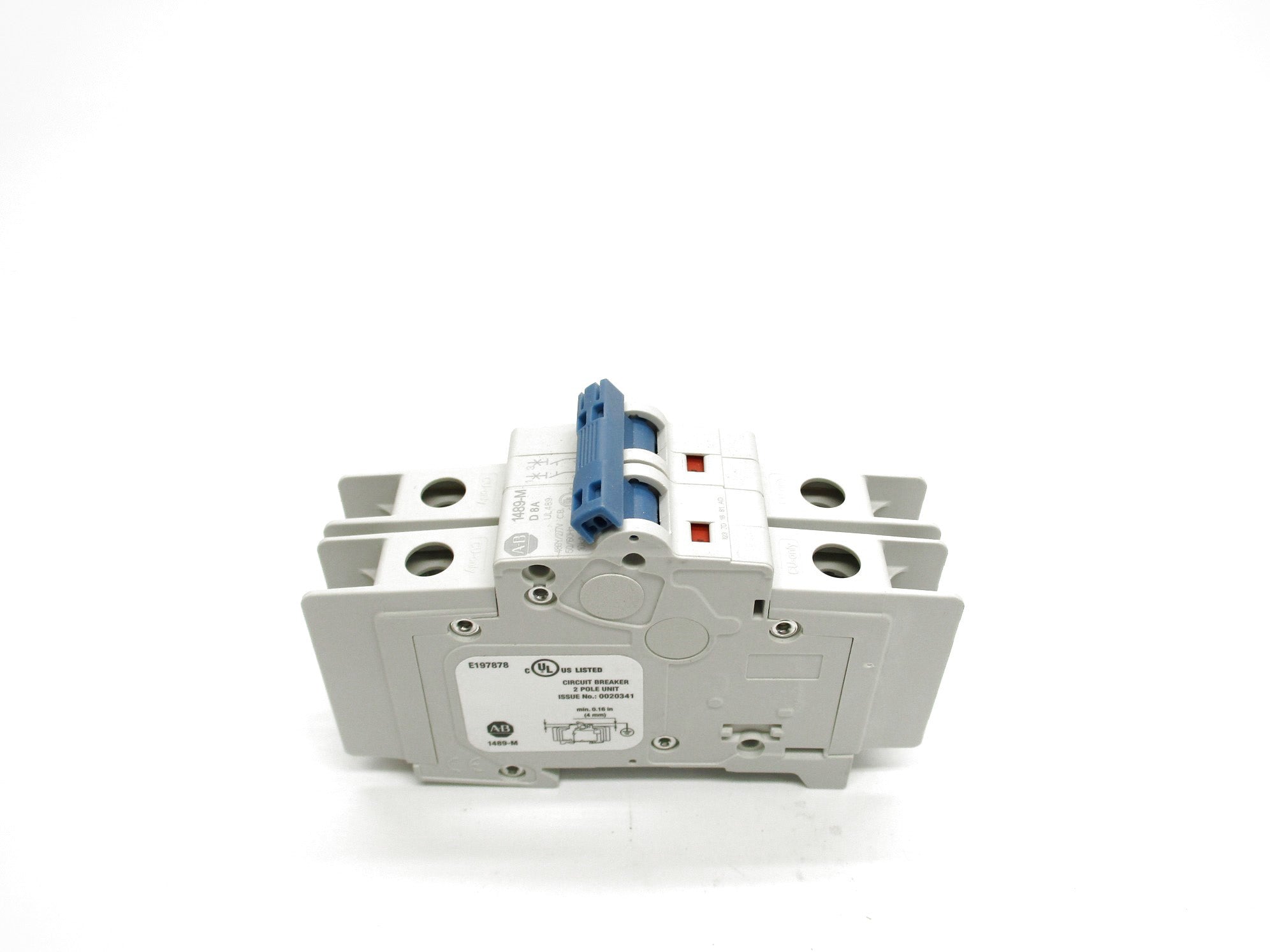 ALLEN BRADLEY 1489-M2D080 SER. D 8A 480/277V NSMP
