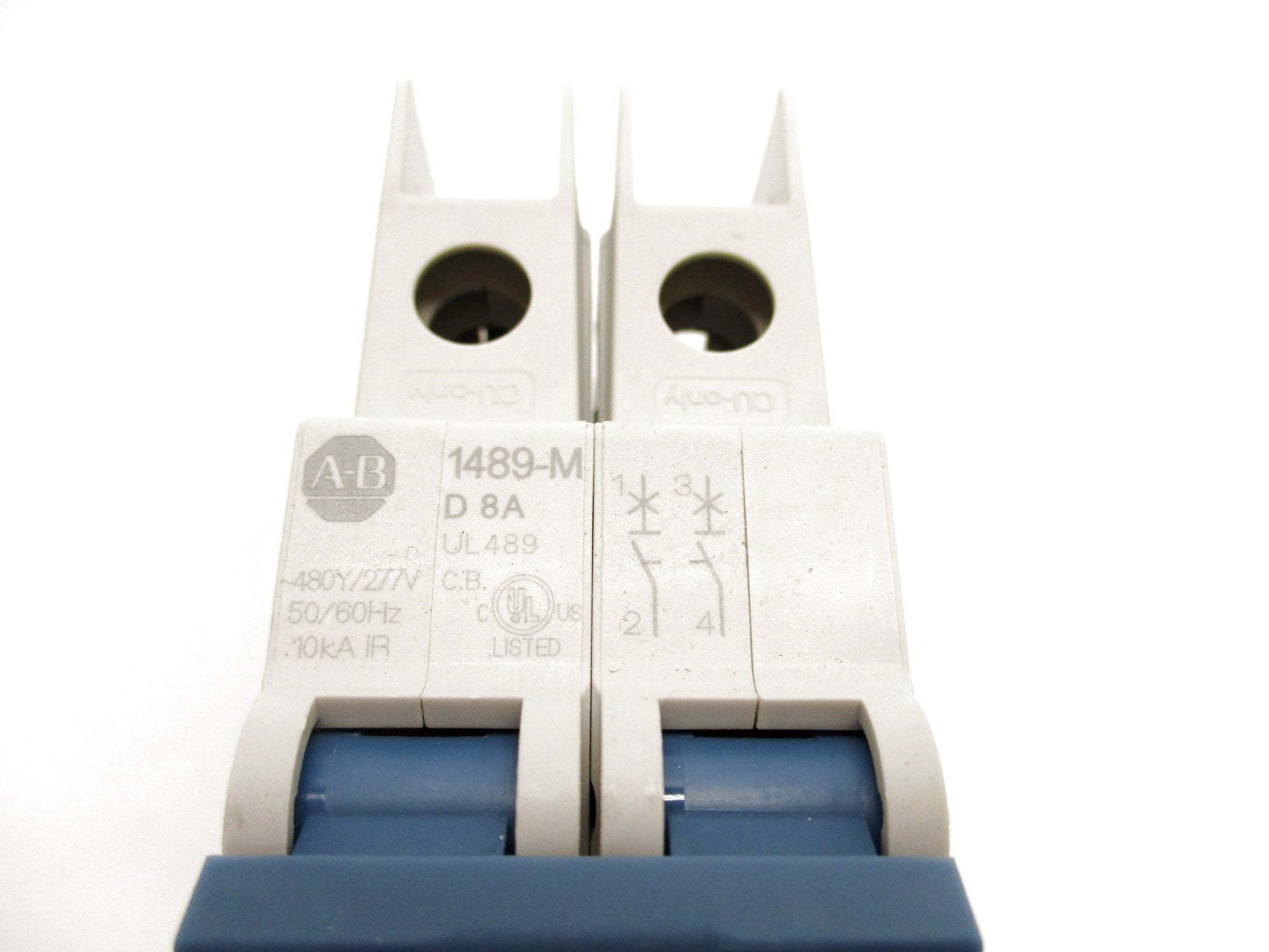 ALLEN BRADLEY 1489-M2D080 SER. D 8A 480/277V NSMP