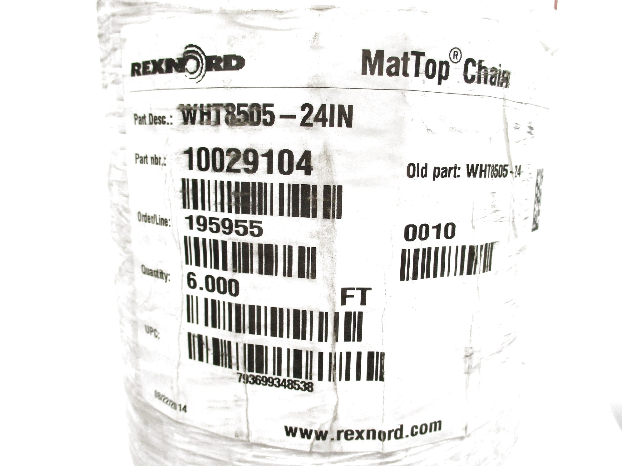 REXNORD WHT8505-24IN 10029104 (6') NSNP