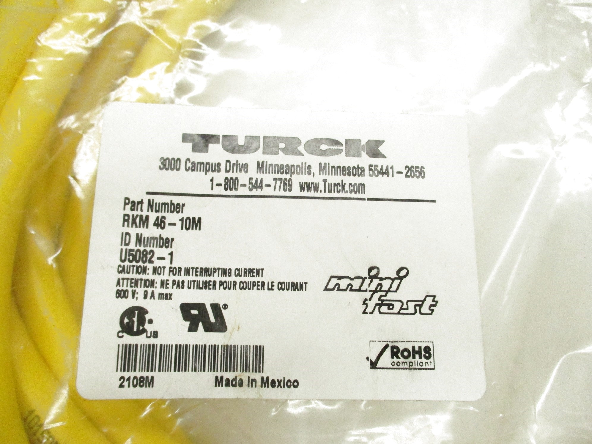 TURCK RKM46-10M NSMP