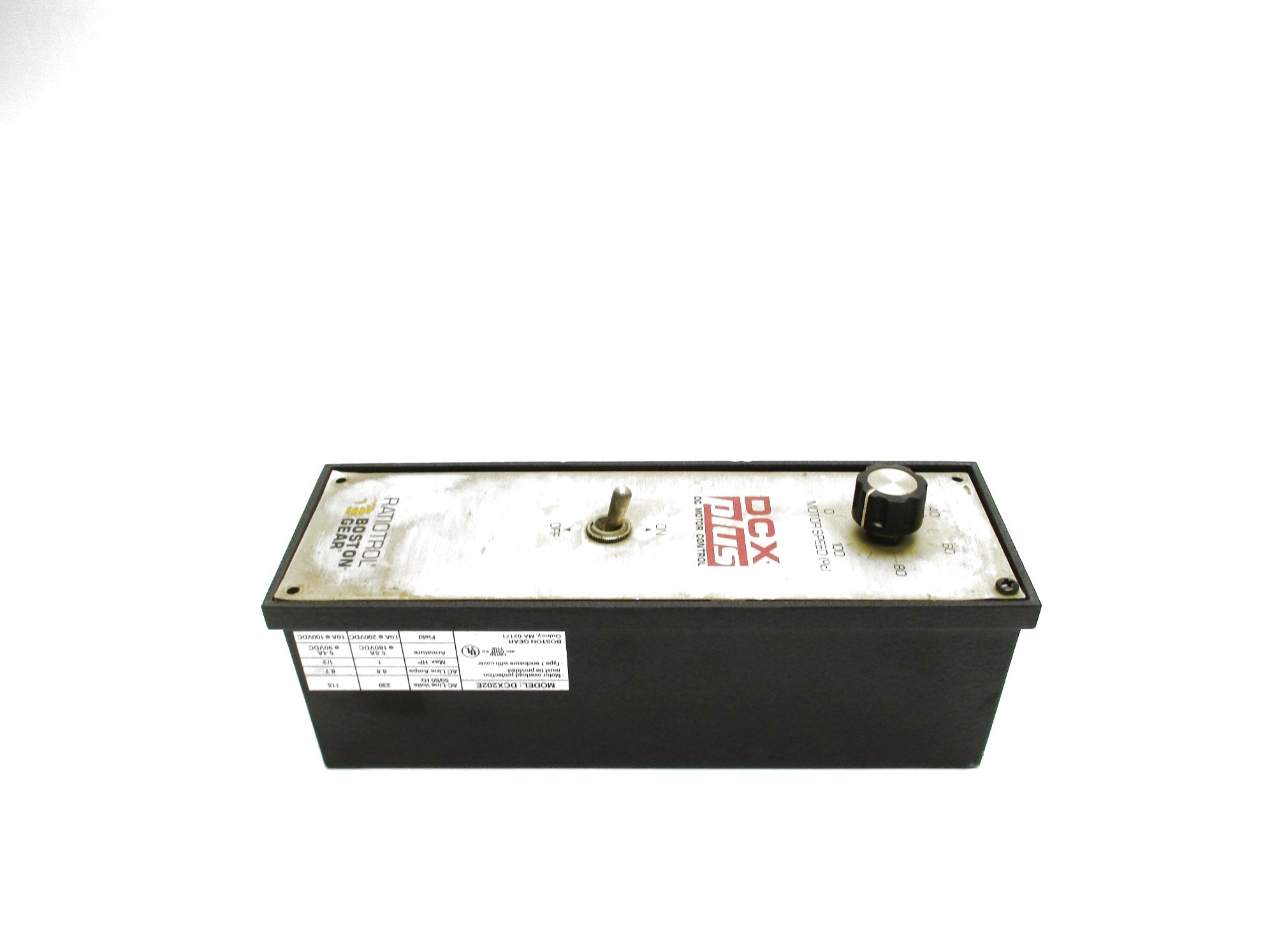 BOSTON GEAR DCX202E UNMP