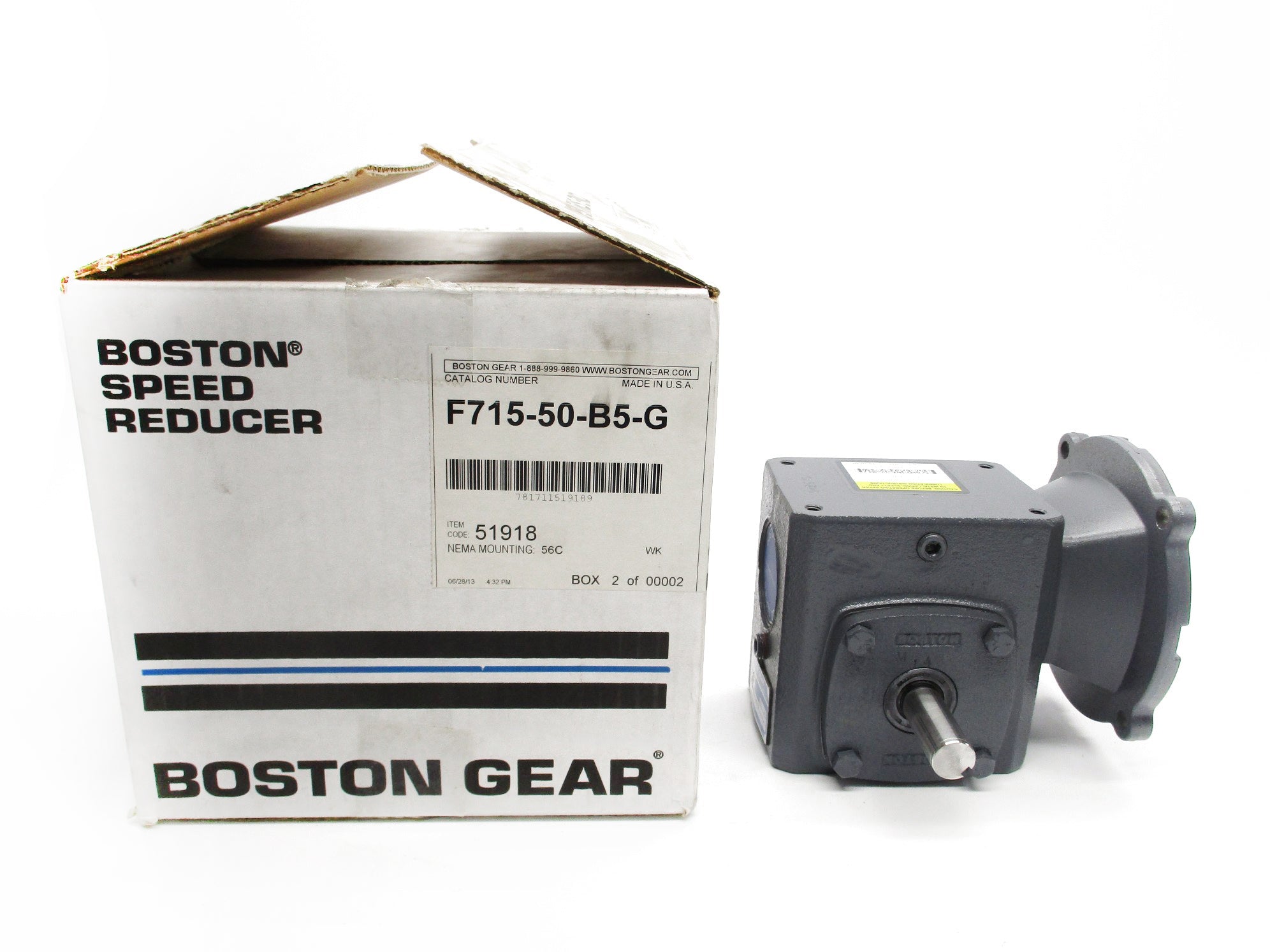 BOSTON GEAR F715-50-B5-G NSMP