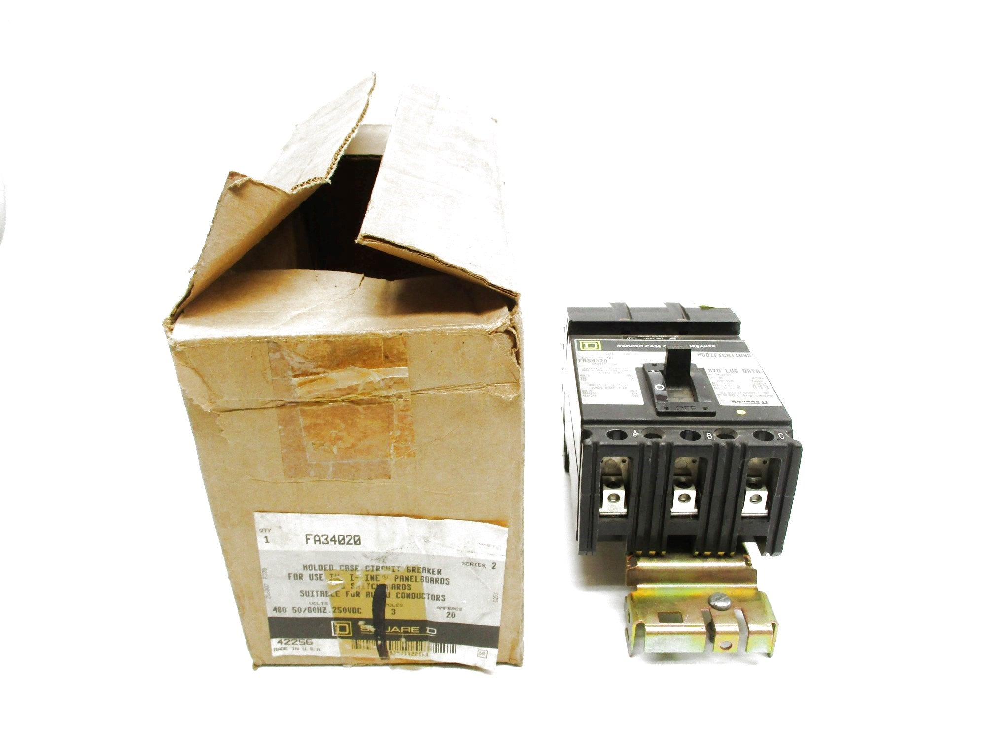 SQUARE D FA34020 SER. 2 20A 480V (GREY) NSMP
