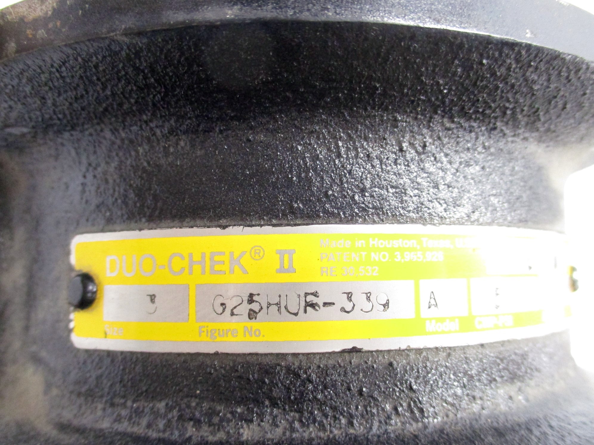 DUO-CHEK G25HUF-339 UNMP