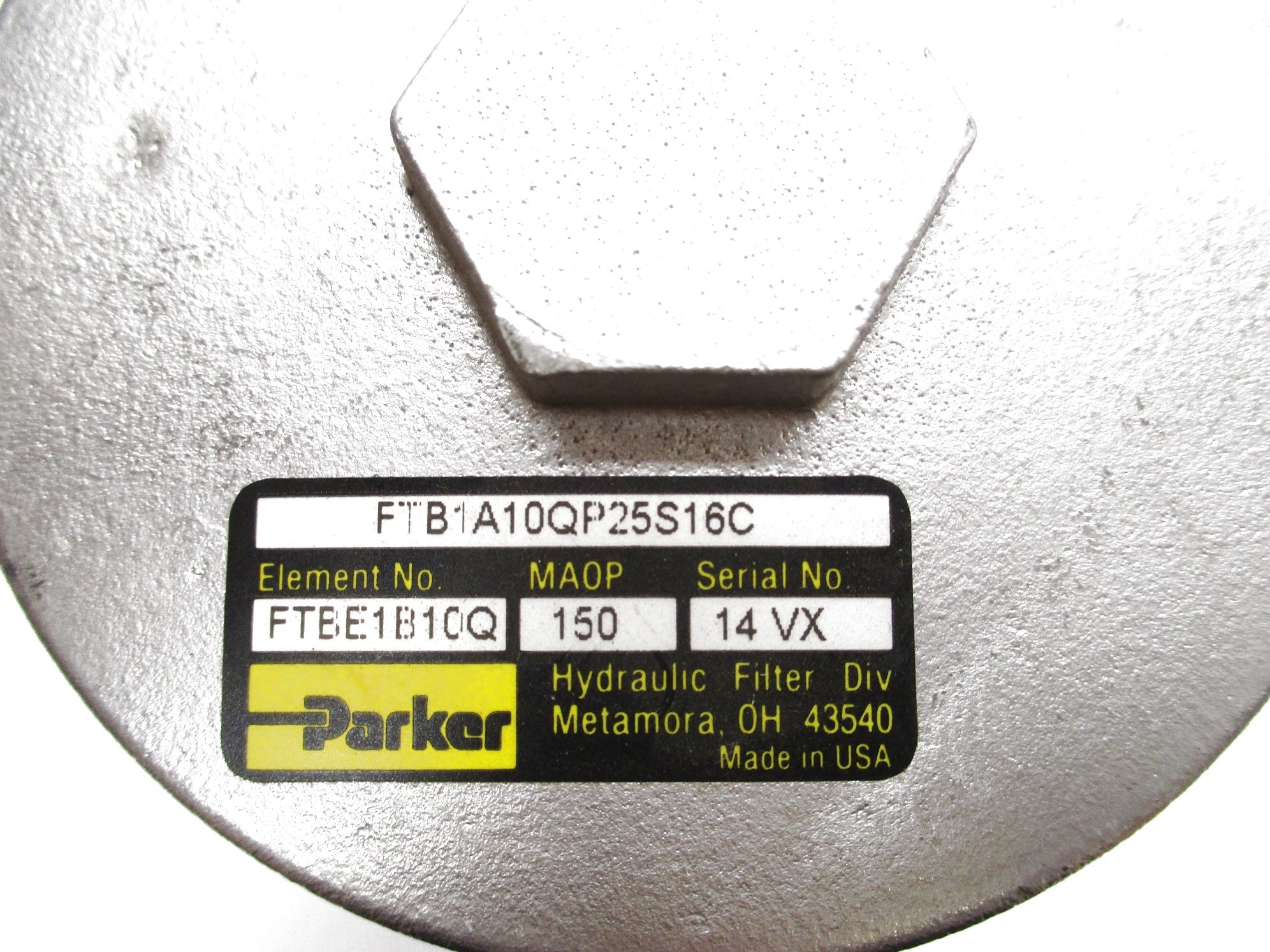 PARKER FTB1A10QP25S16C UNMP