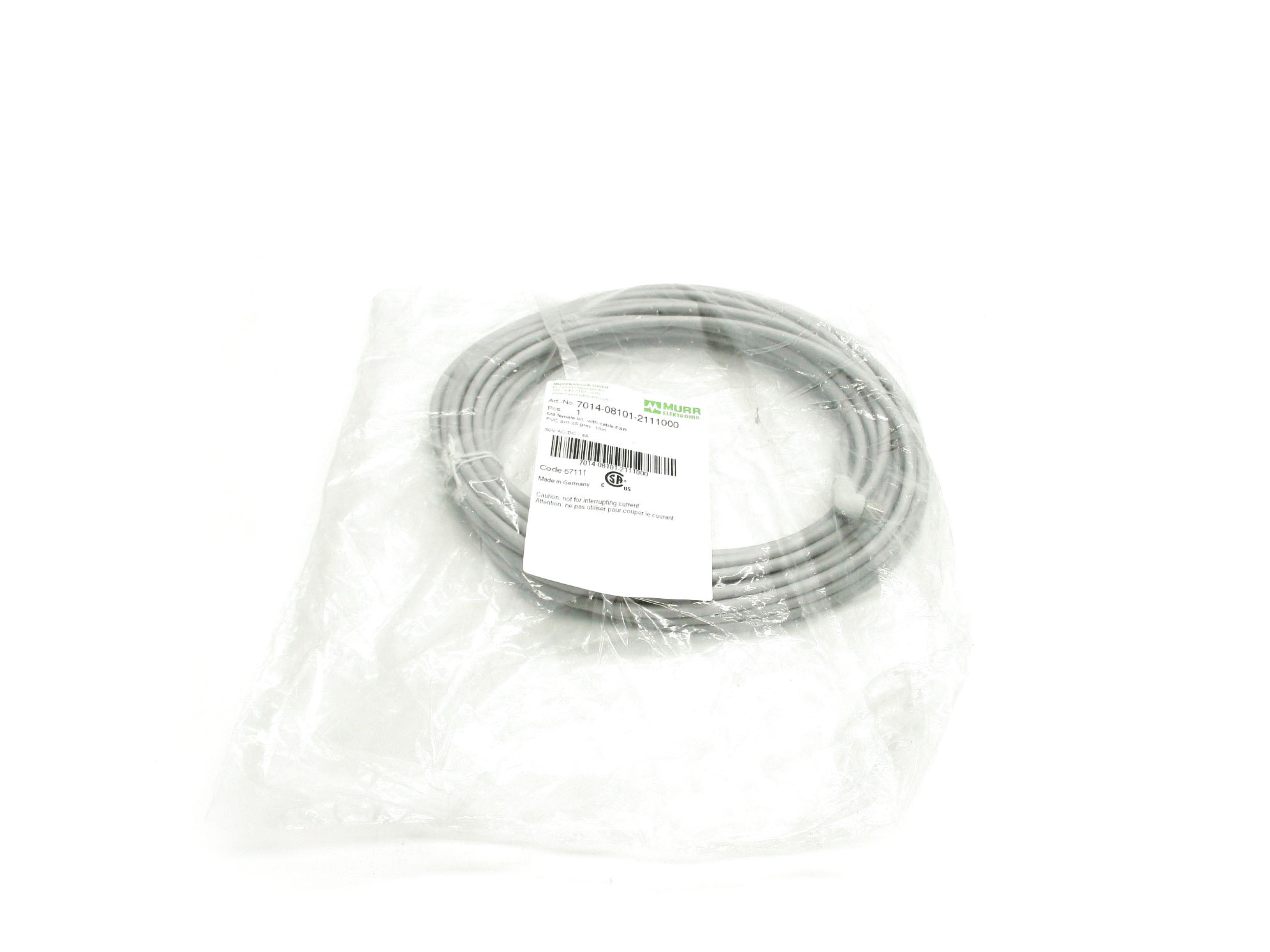MURR ELEKTRONIK 7014-08101-2111000 NSMP