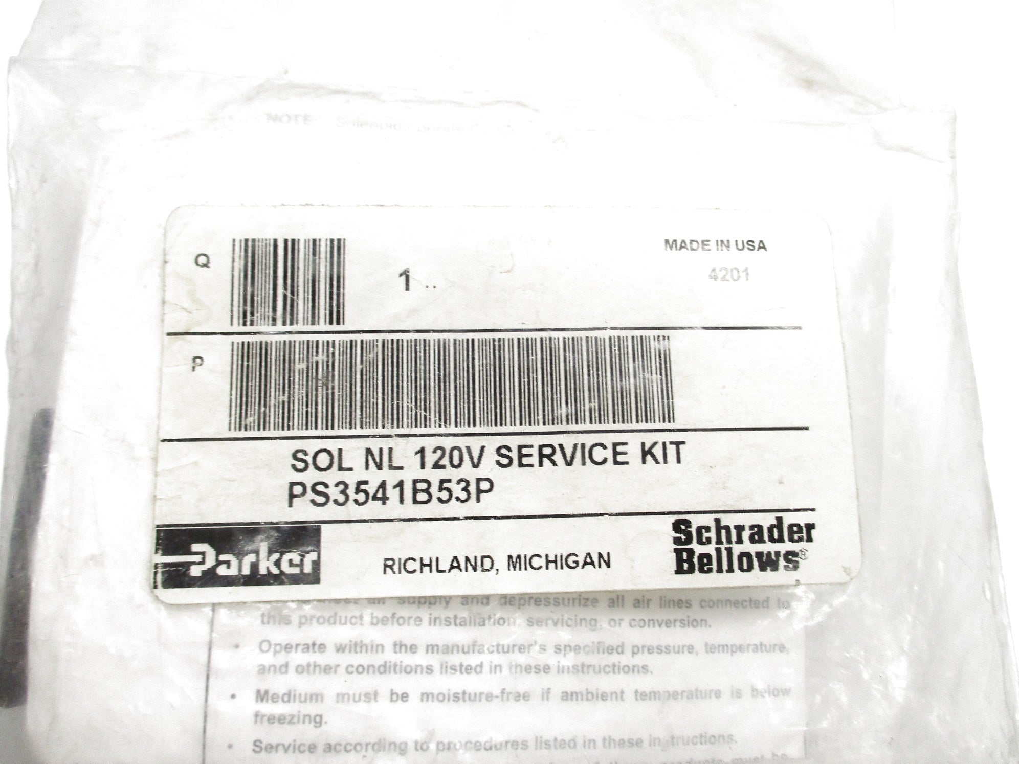 PARKER PS3541B53P NSMP