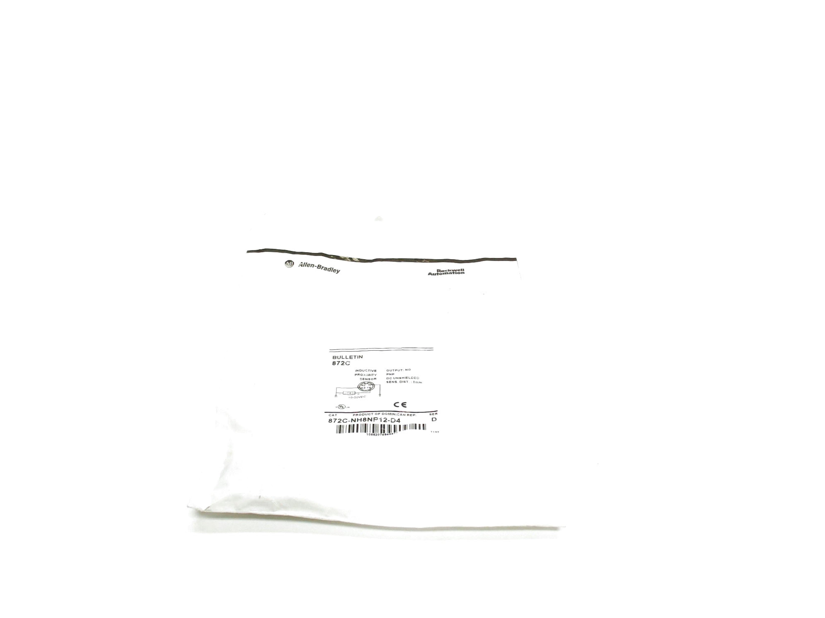 ALLEN BRADLEY 872C-NH8NP12-D4 SER. D (WH) NSMP