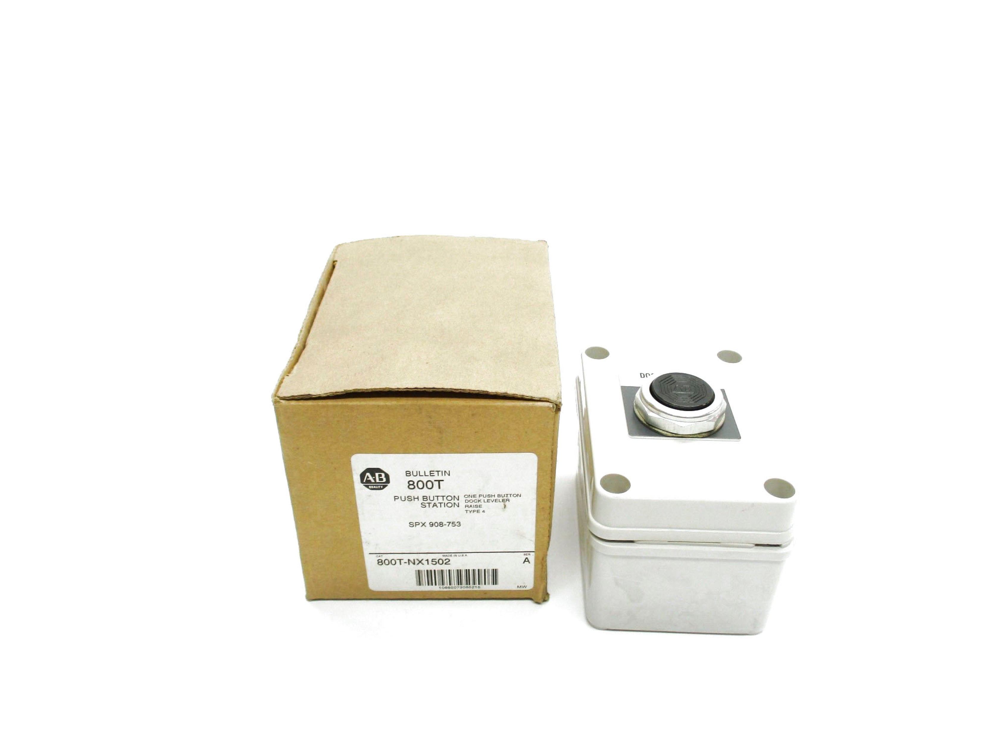 ALLEN BRADLEY 800T-NX1502 SER. A (BR/WH) NSMP