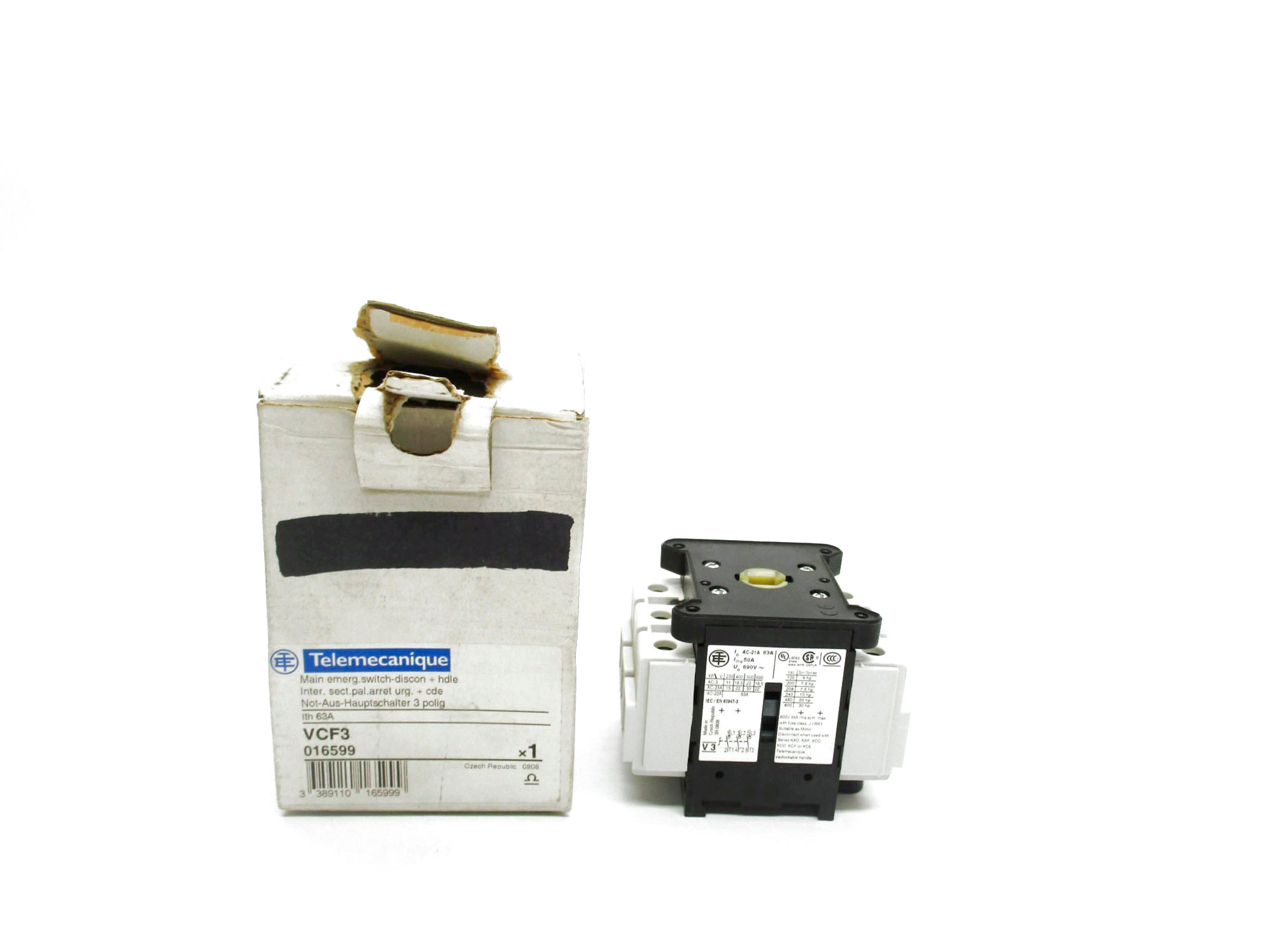 TELEMECANIQUE VCF3 (AS PICTURED) NSMP